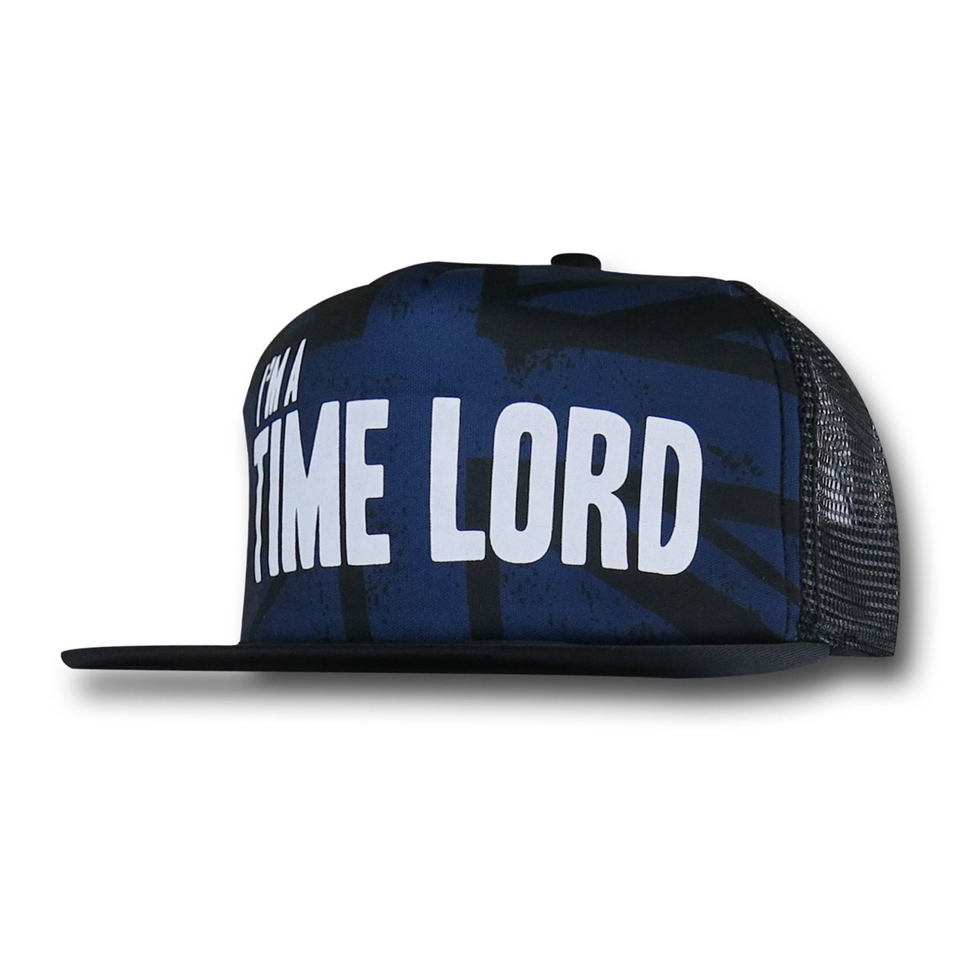 Doctor Who Time Lord Trucker Hat, Blue