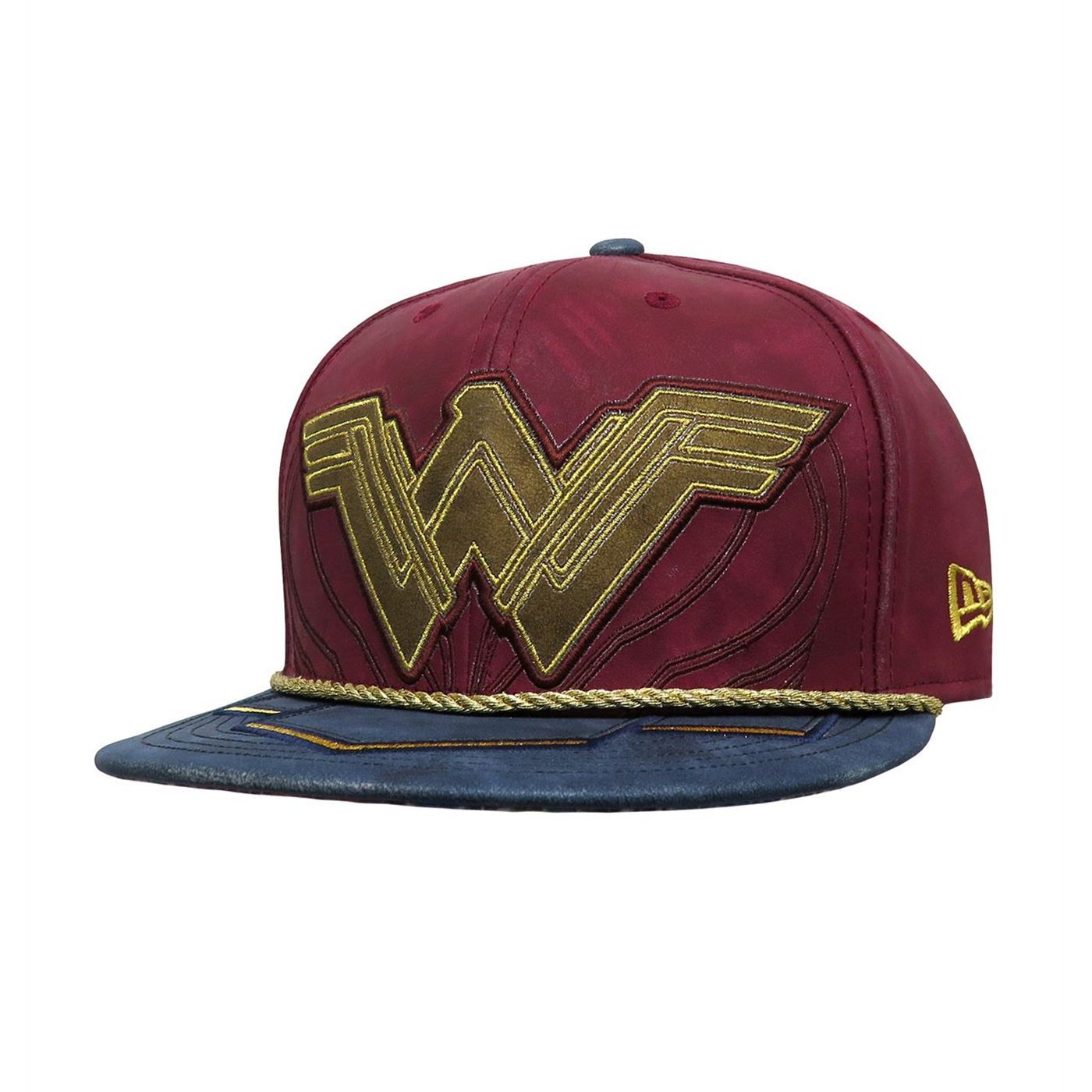 Wonder Woman Movie Battle Armor 59Fifty Fitted Hat, Red