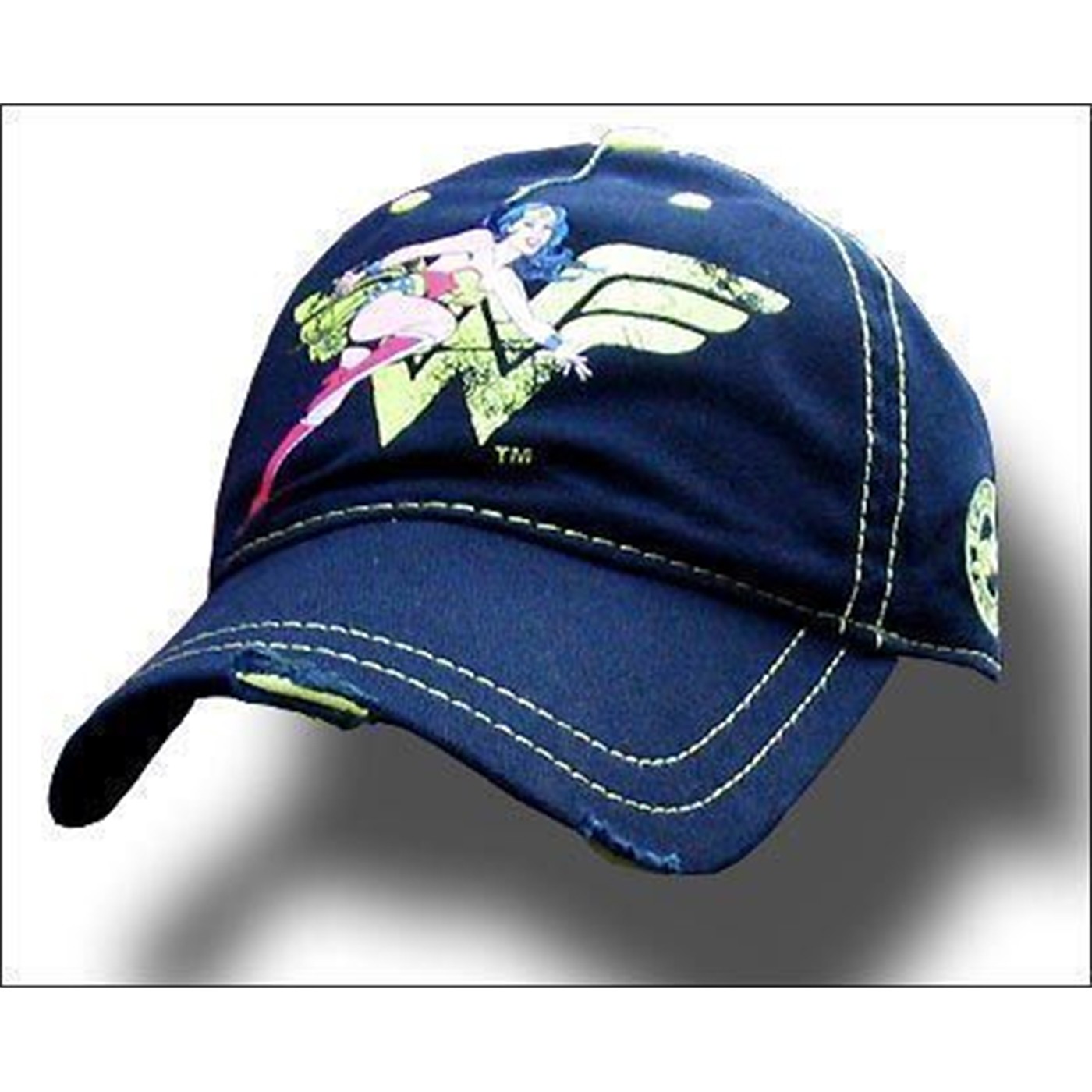 Wonder Woman Shredded Baseball Cap