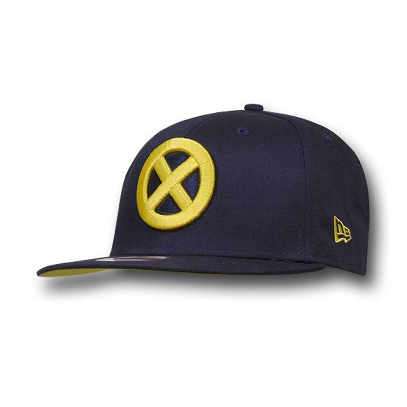 X-Men 9Fifty Symbol Blue Snapback Flat Bill Cap, Blue