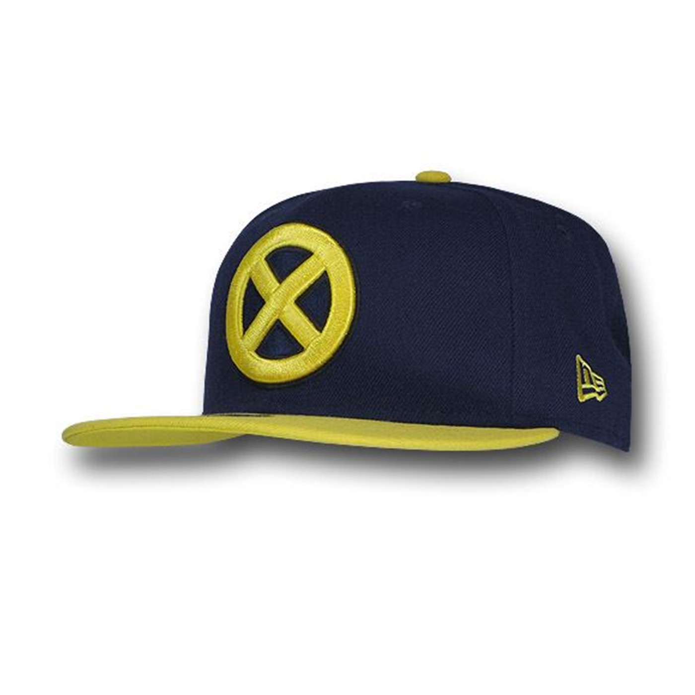 X-Men 59Fifty Blue & Yellow Flat Bill Cap, Blue