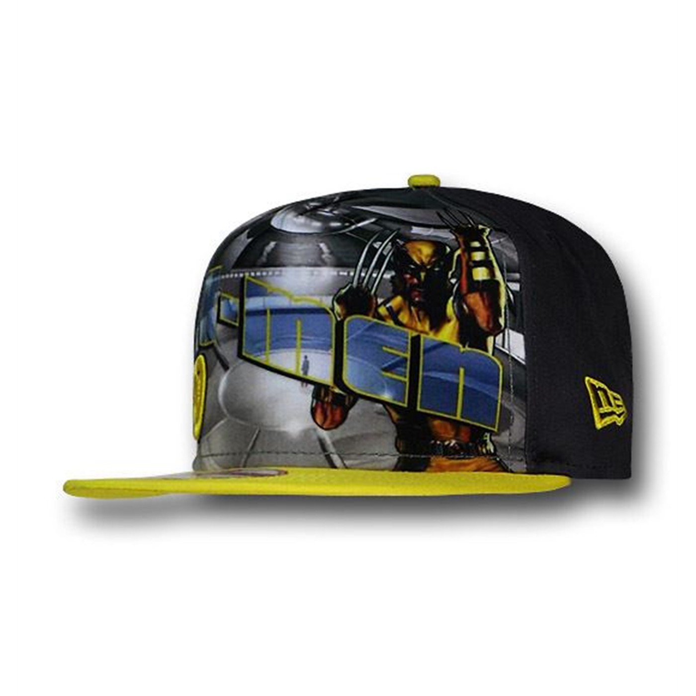 X-Men Hero Postcard 9Fifty Snapback Cap, Black