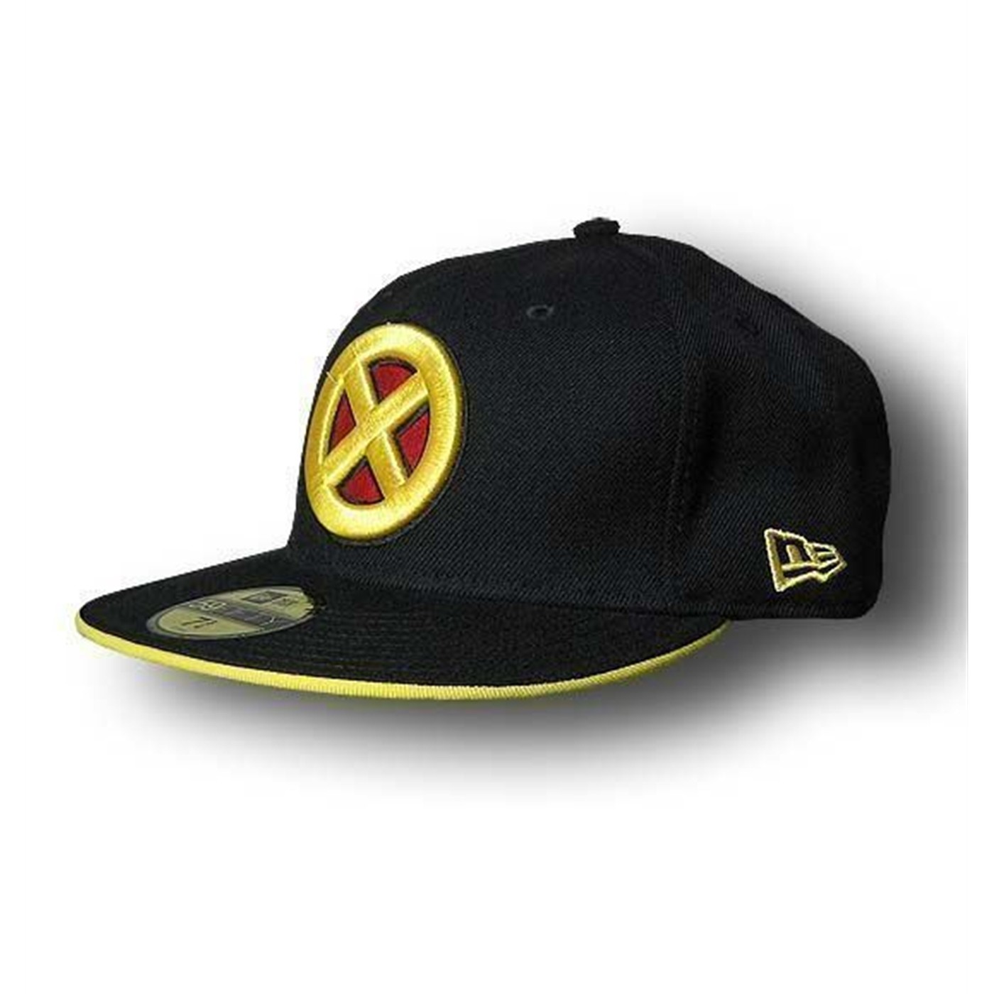 X-Men 59Fifty Yellow Symbol Flat Bill Cap, Black