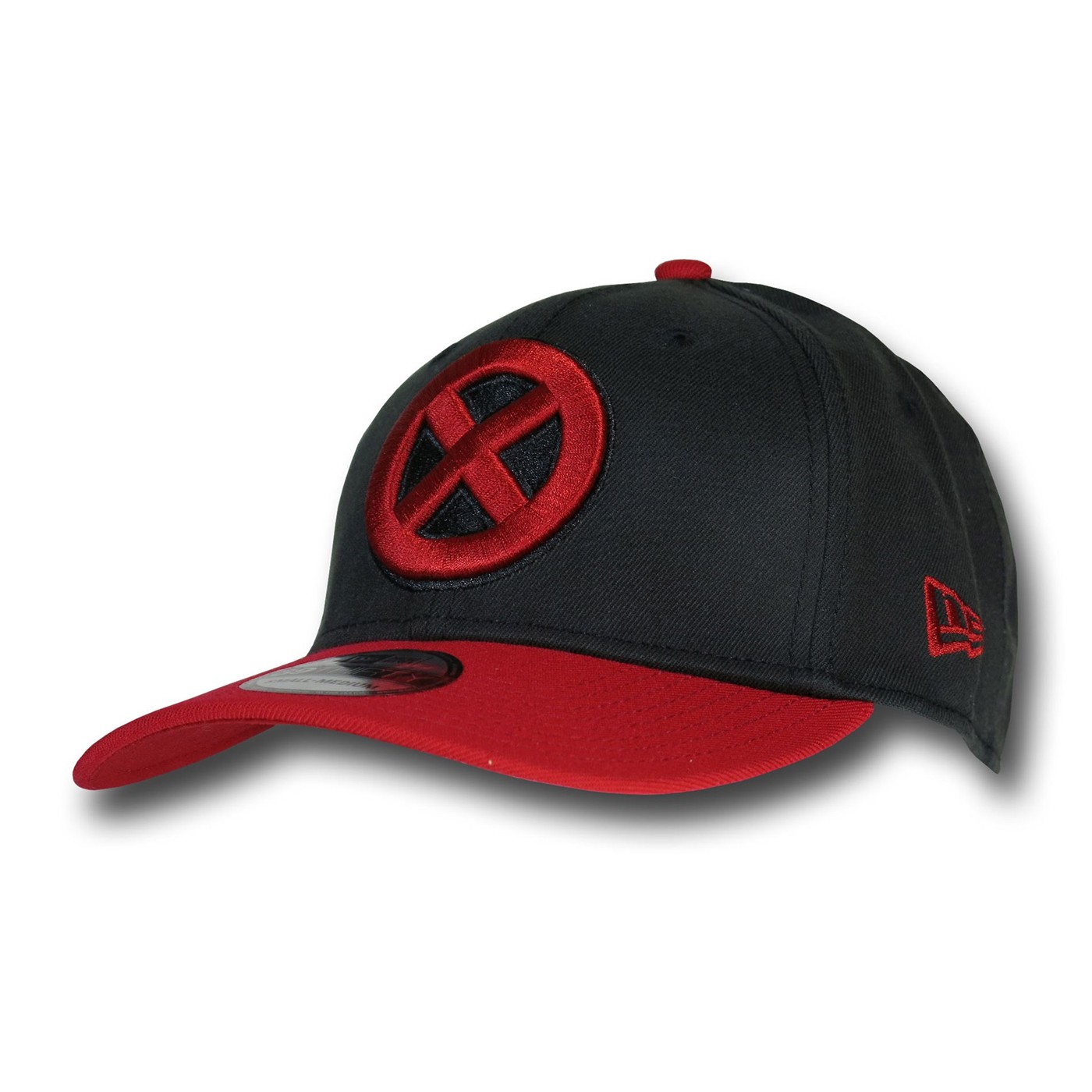 X-Men Symbol Red Bill Black 39Thirty Cap, Black