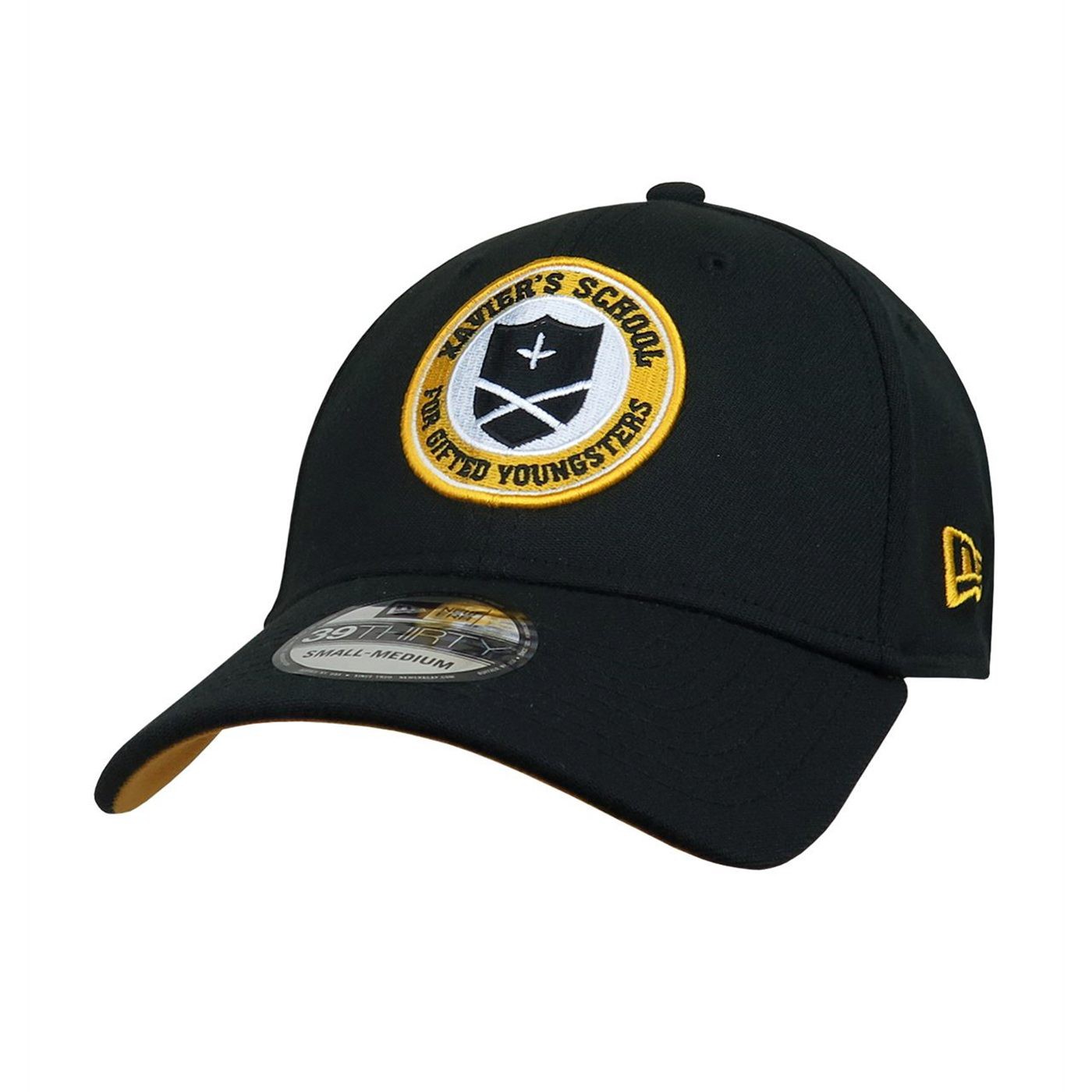 X-Men Xavier Institute 39Thirty Fitted Hat, Black