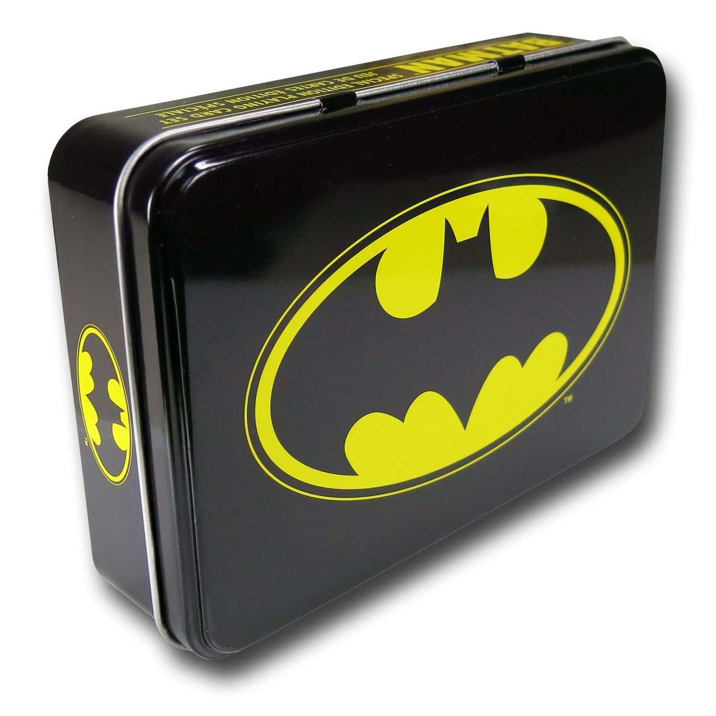 Batman Playing Cards In Symbol Tin, Black