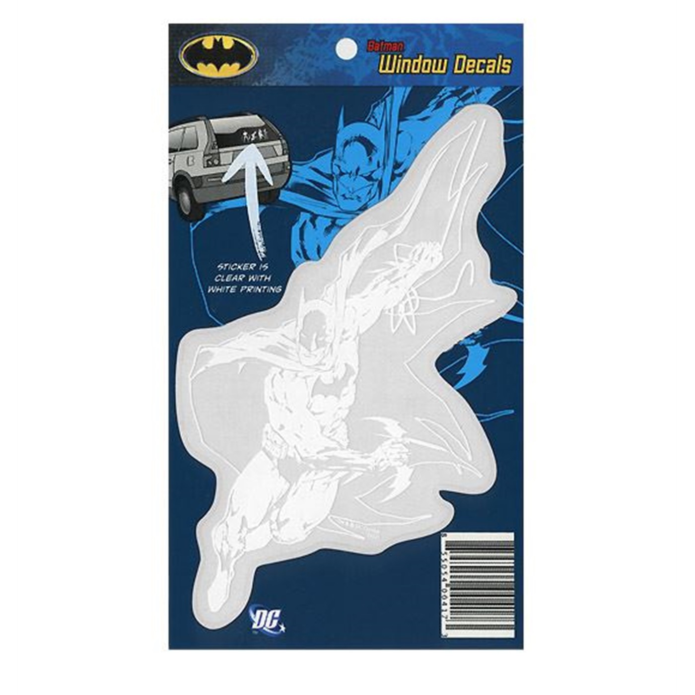 Batman In Action Car Decal
