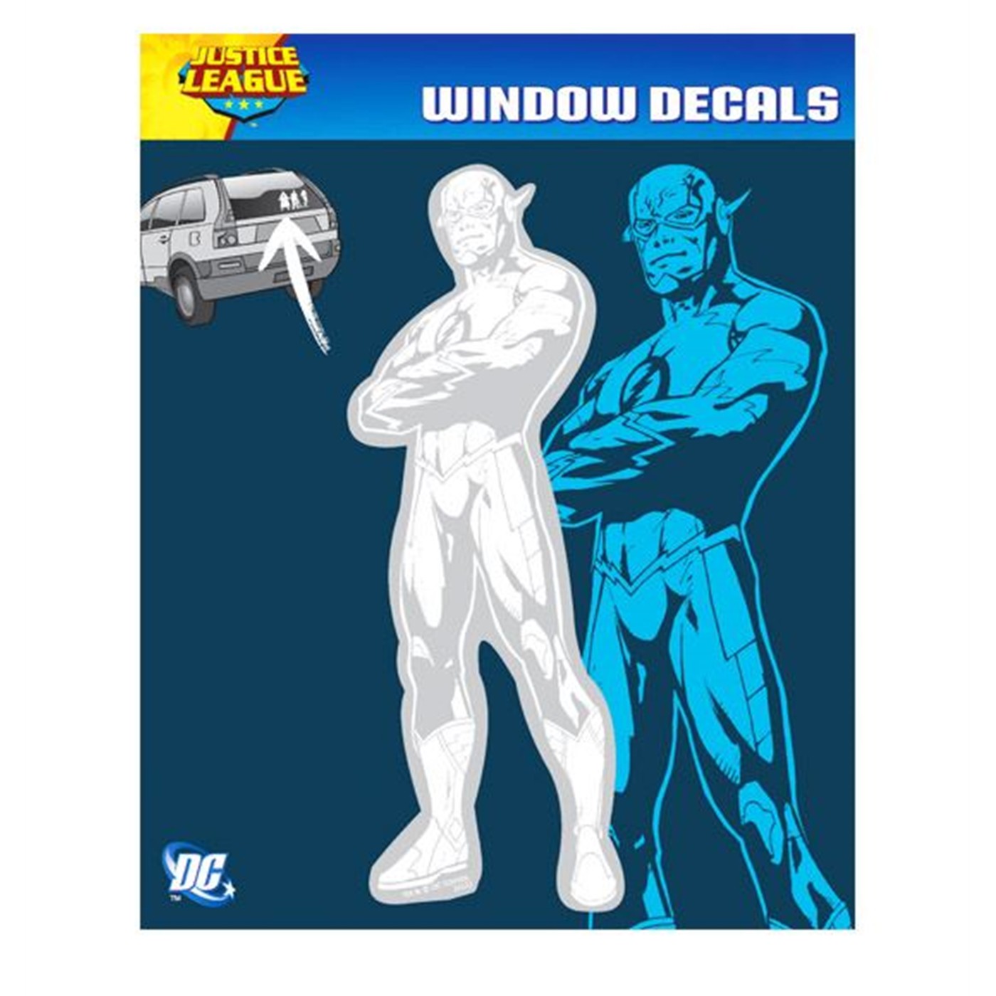 Flash New 52 Car Decal