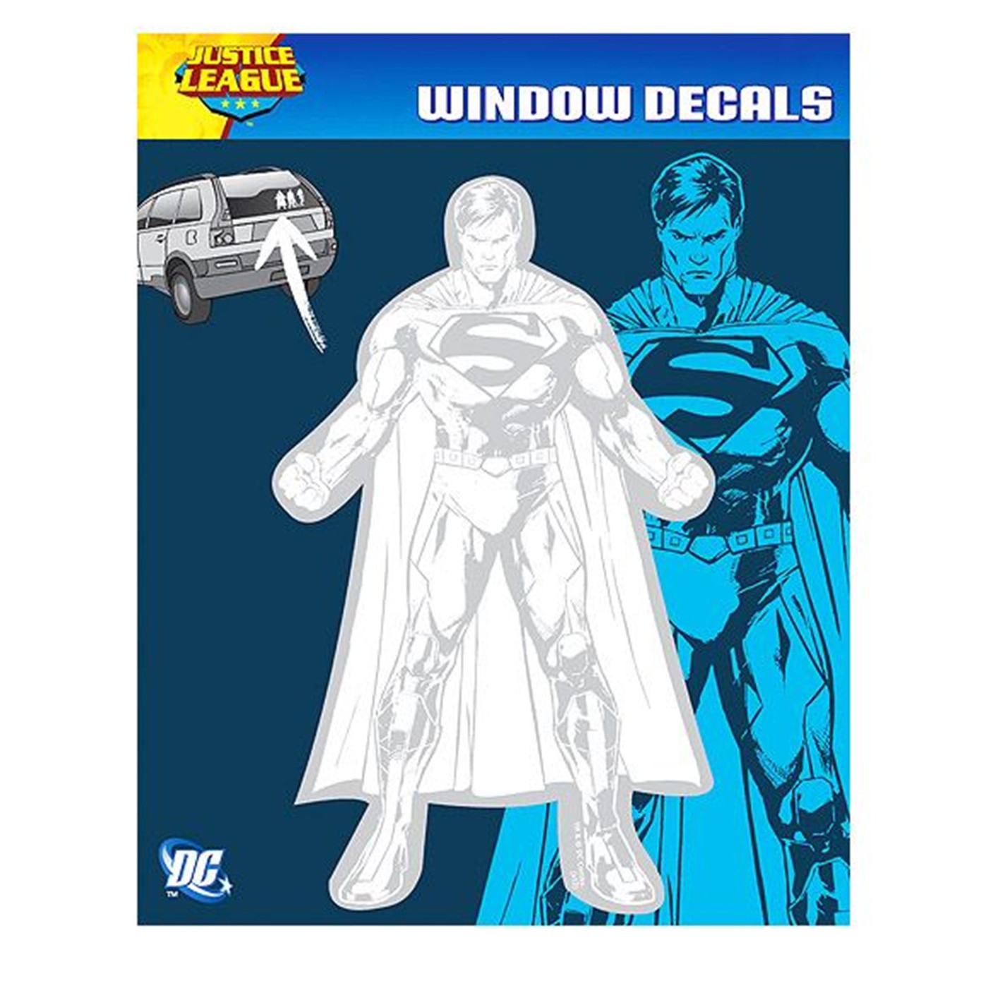 Superman New 52 Car Decal