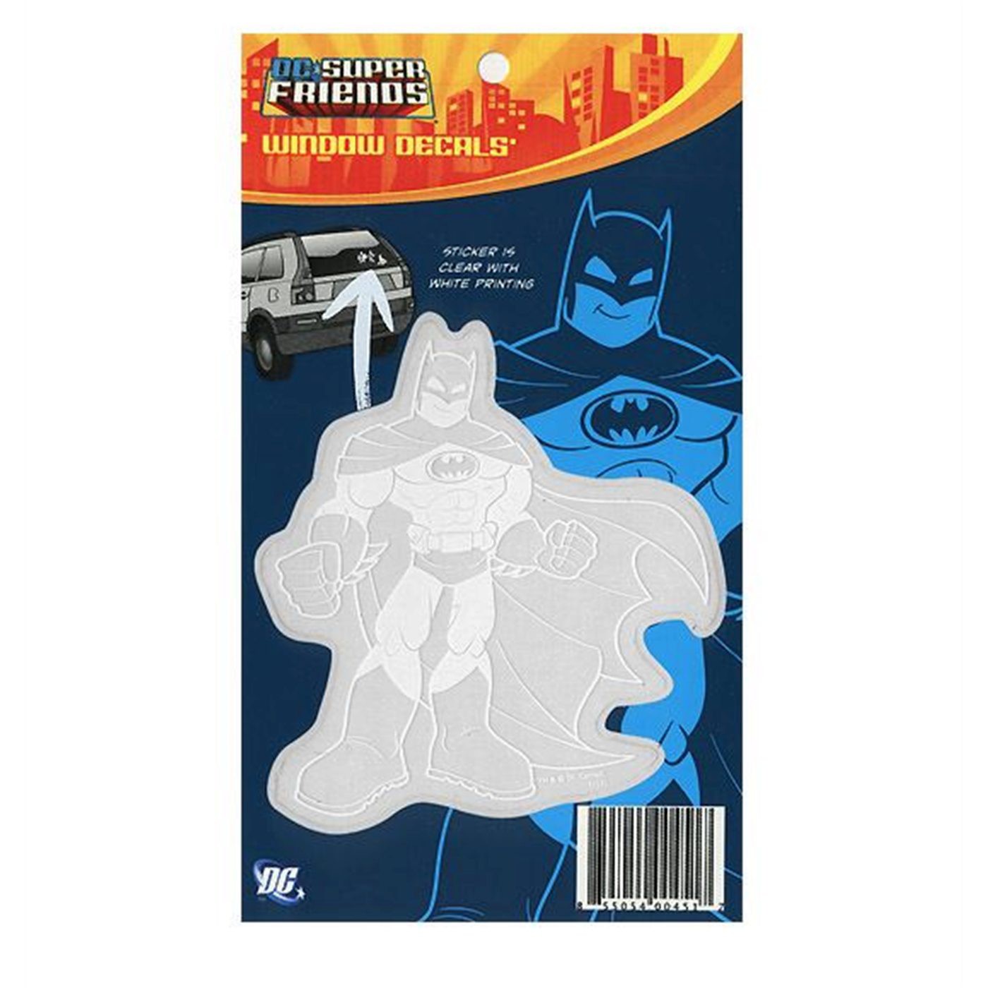 Batman Super Friends Family Car Decal