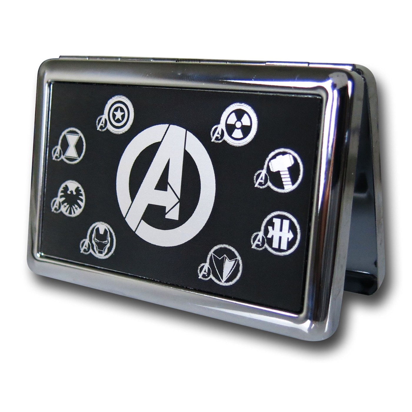 Avengers Symbols Business Card Holder, Black
