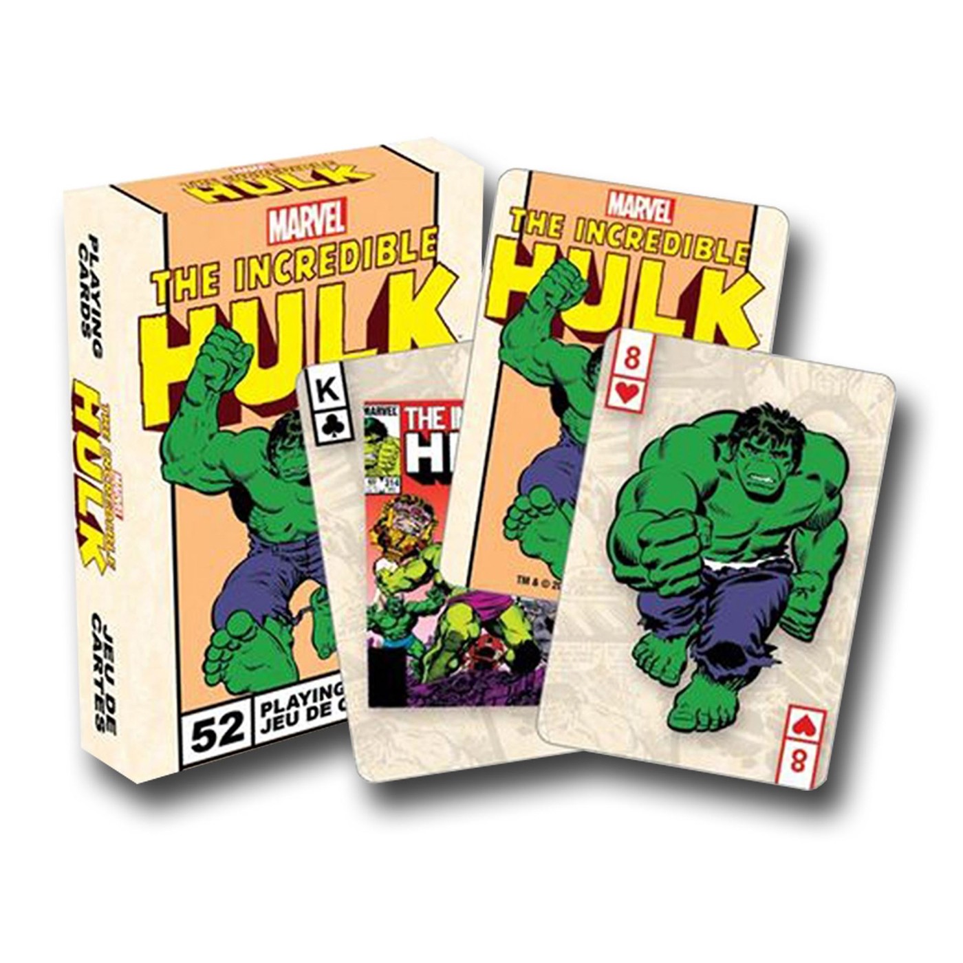 Hulk Playing Cards, Green