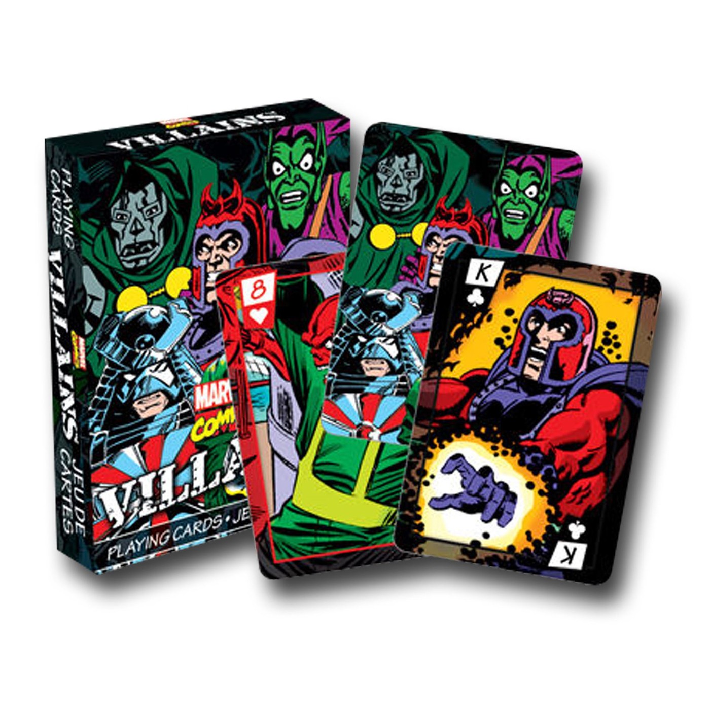 Marvel Villain Playing Cards, Black