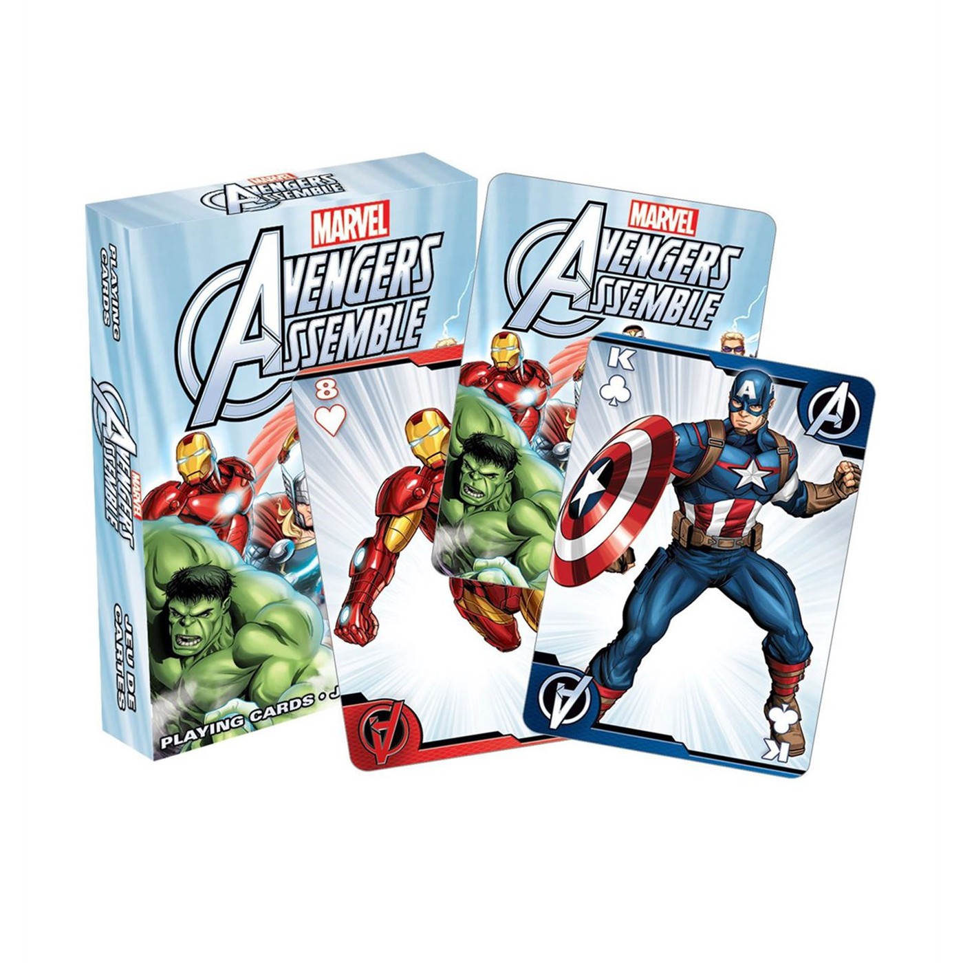 Avengers Playing Cards, Blue
