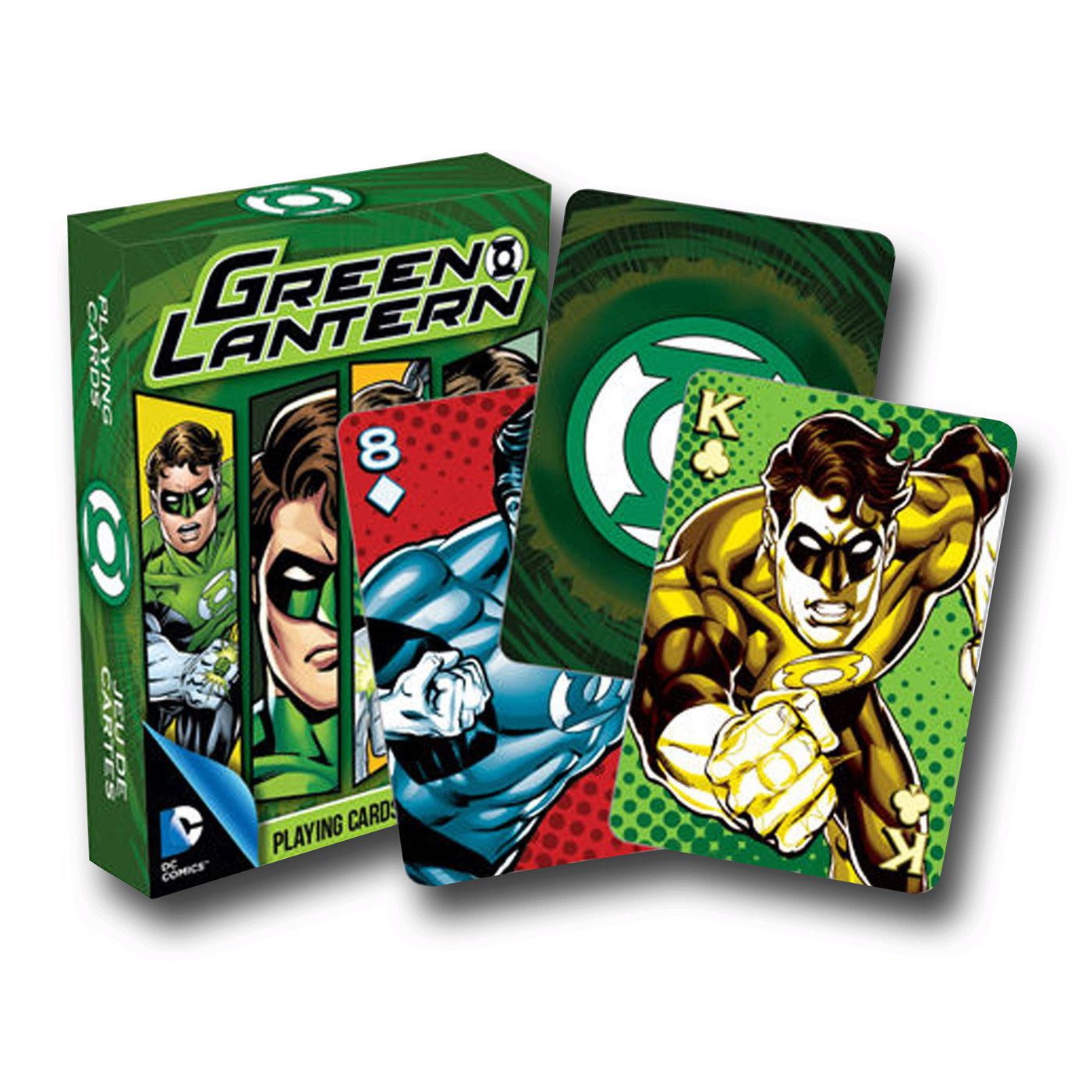 Green Lantern Playing Cards, Green
