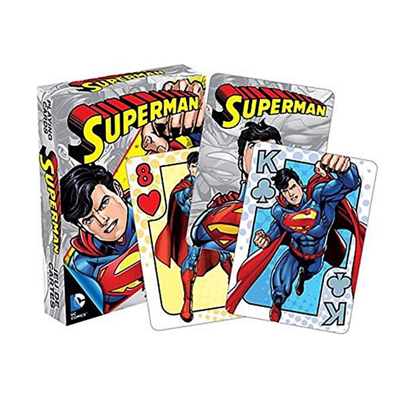 Superman Playing Cards, Blue