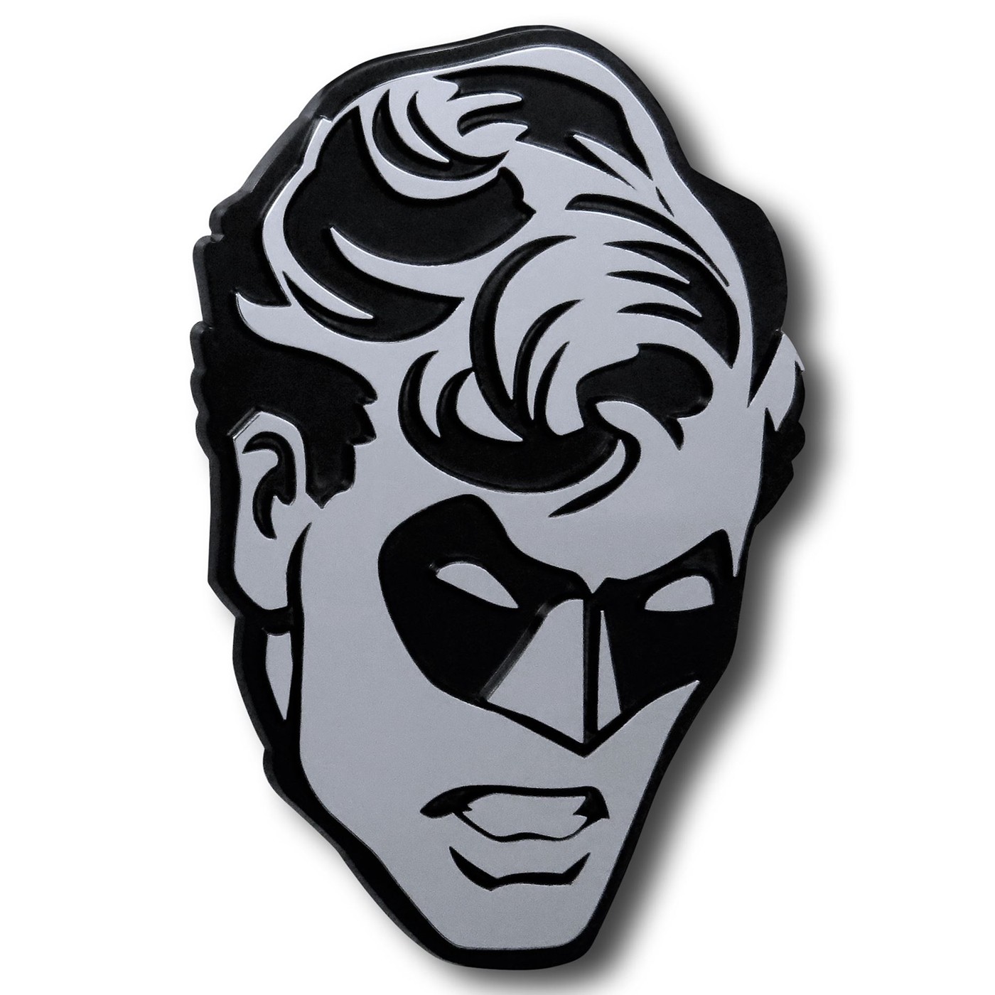 Green Lantern Head 3D Plastic Car Emblem