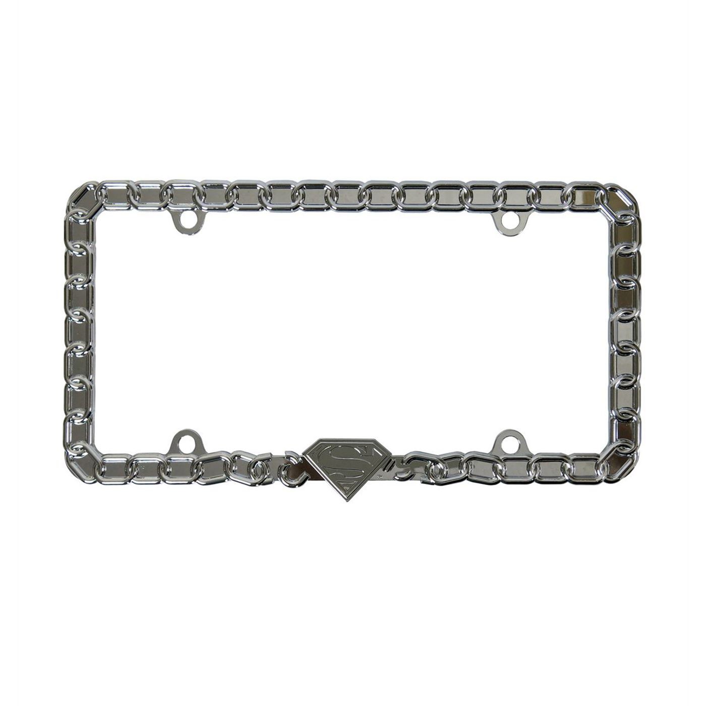 Superman Breaking Chains Metal License Plate Frame