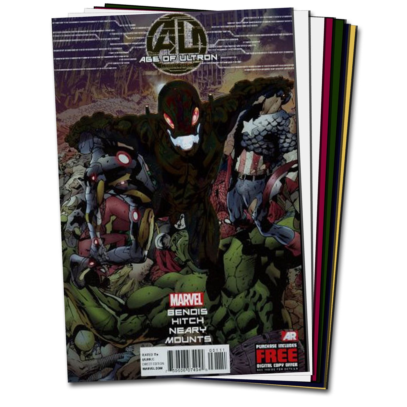 Marvel Age of Ultron Complete Comic Pack, White