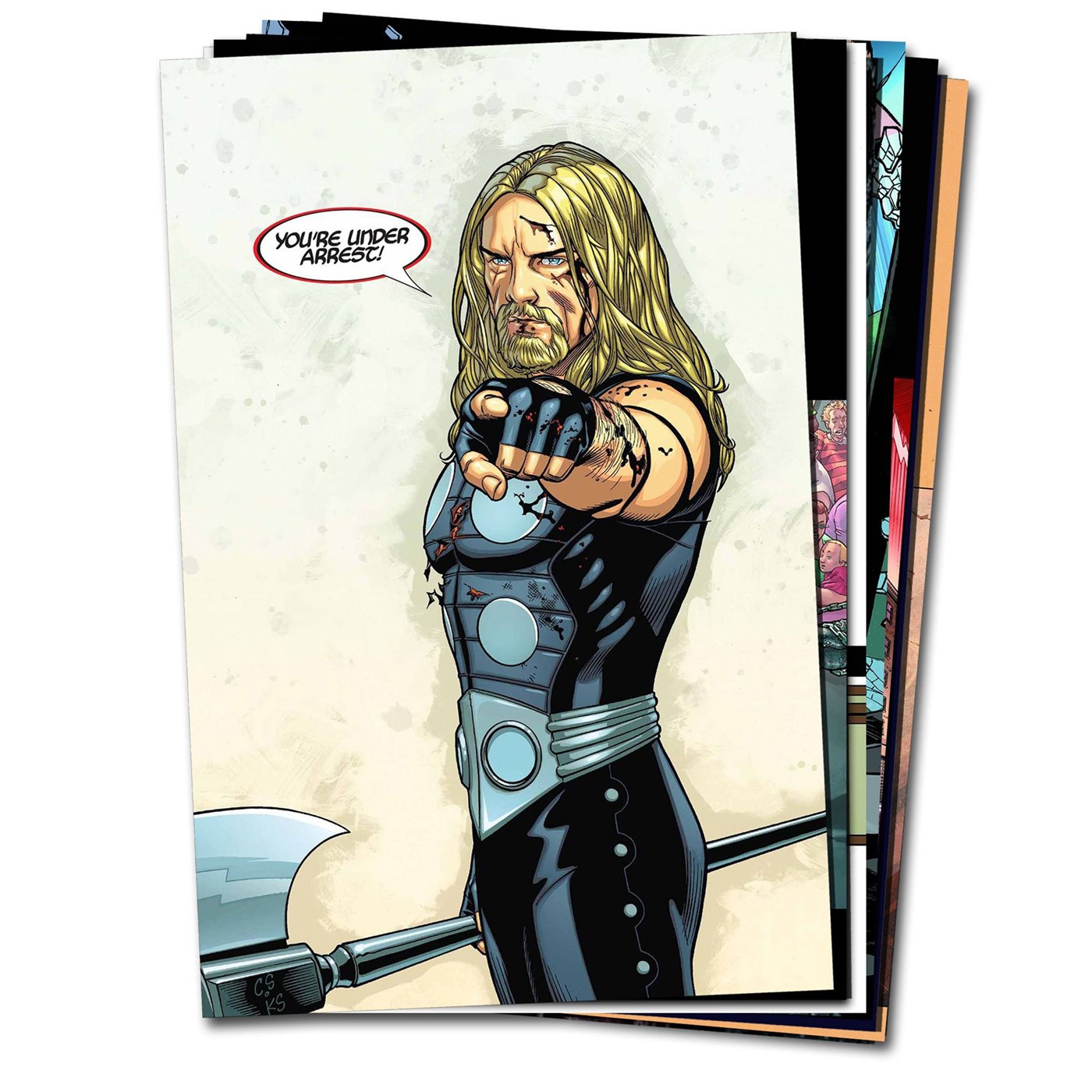 Asgardians Comic Book Binge Pack for October, White