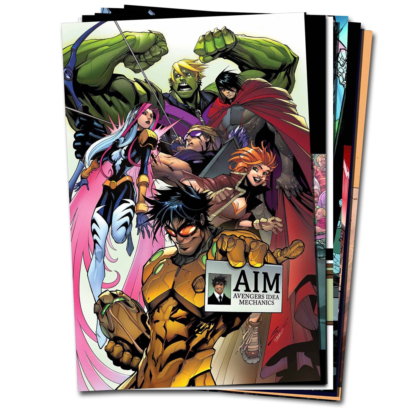 Avengers Comic Book Binge Pack for October, White