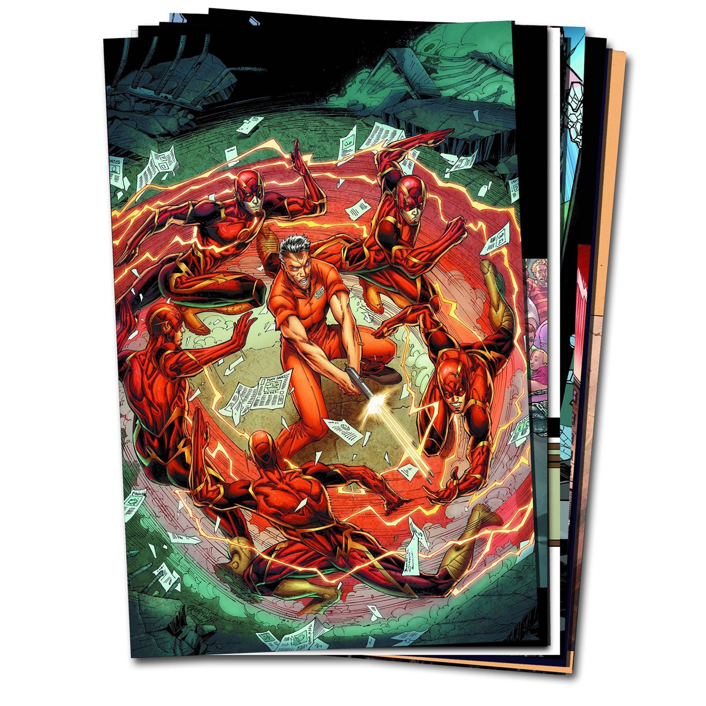 Flash Comic Book Binge Pack for July, White