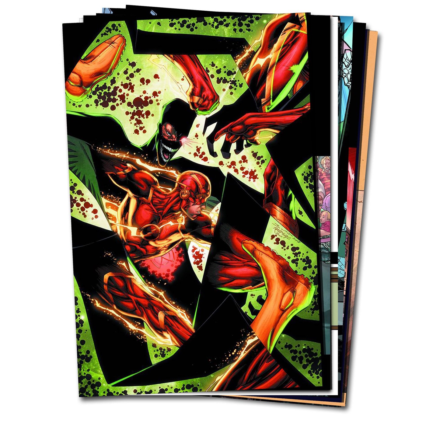 Flash Comic Book Binge Pack for August, White