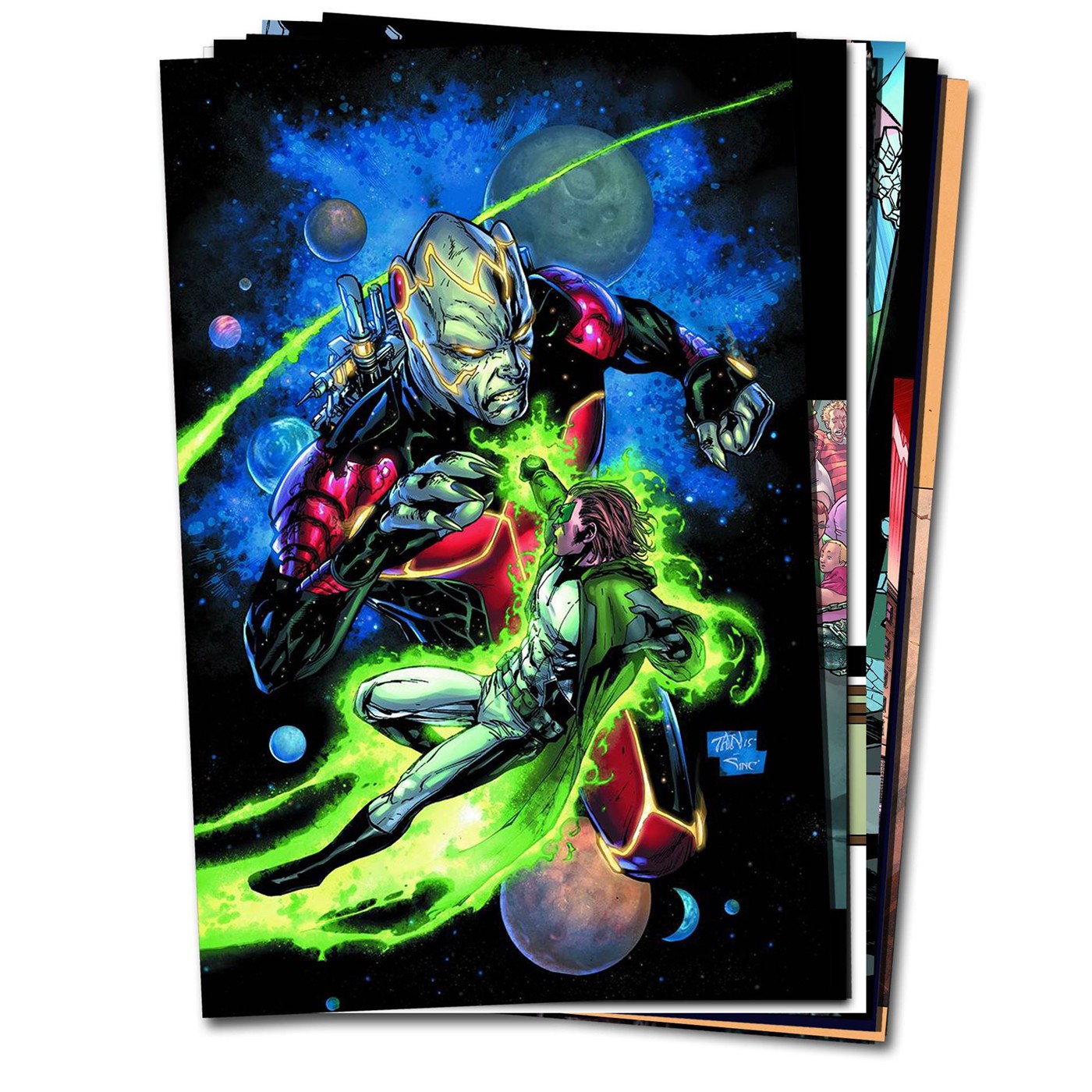 Green Lantern Comic Book Binge Pack for August, White