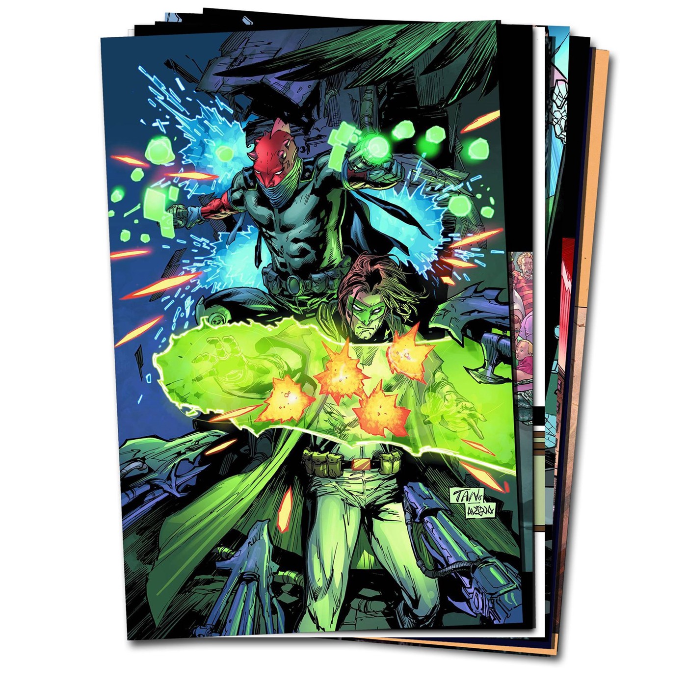Green Lantern Comic Book Binge Pack for September, White
