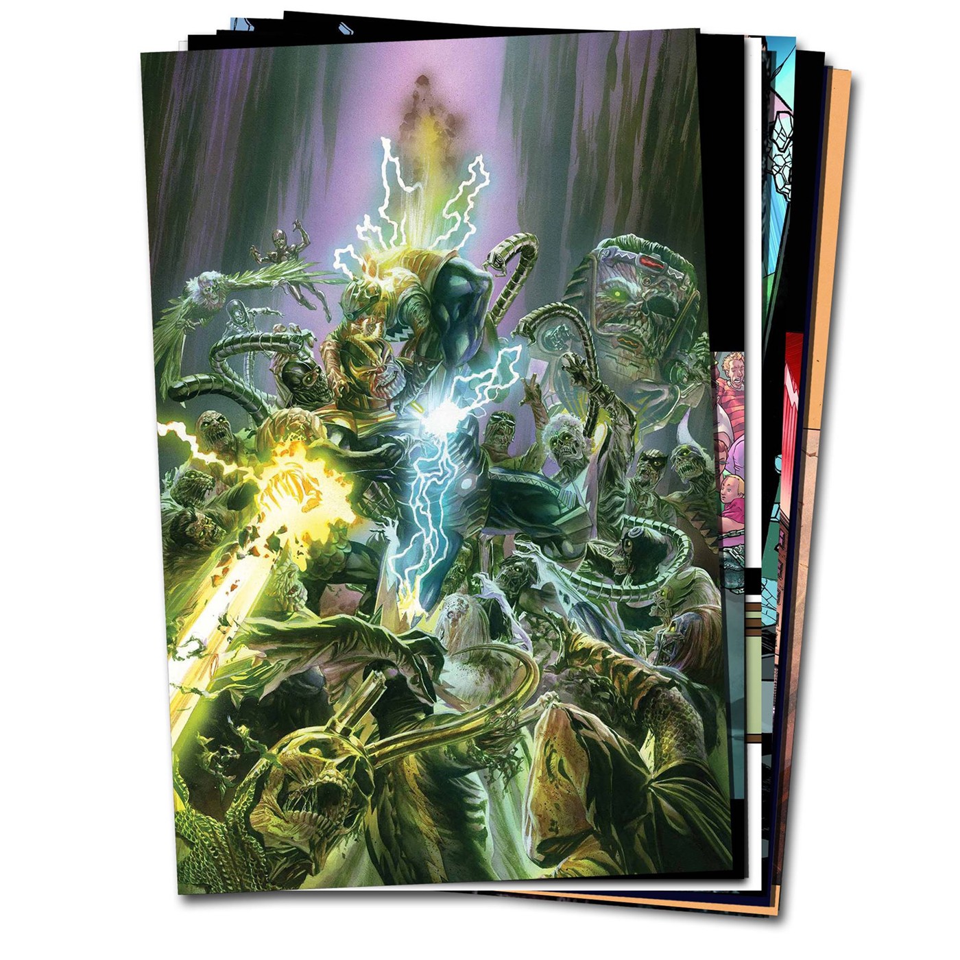 Secret Wars Comic Book Binge Pack for August, White