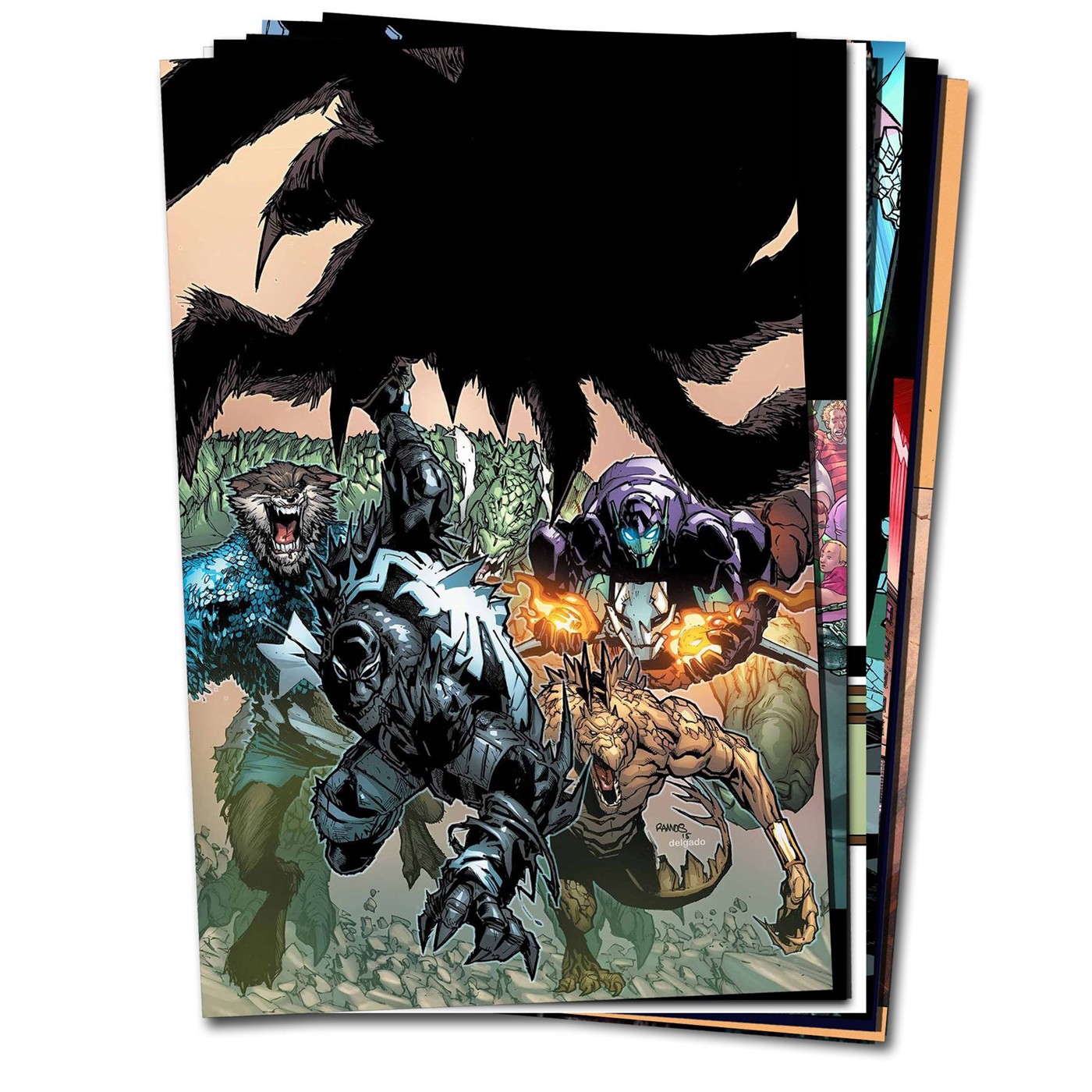 Spiderman Comic Book Binge Pack for August, White