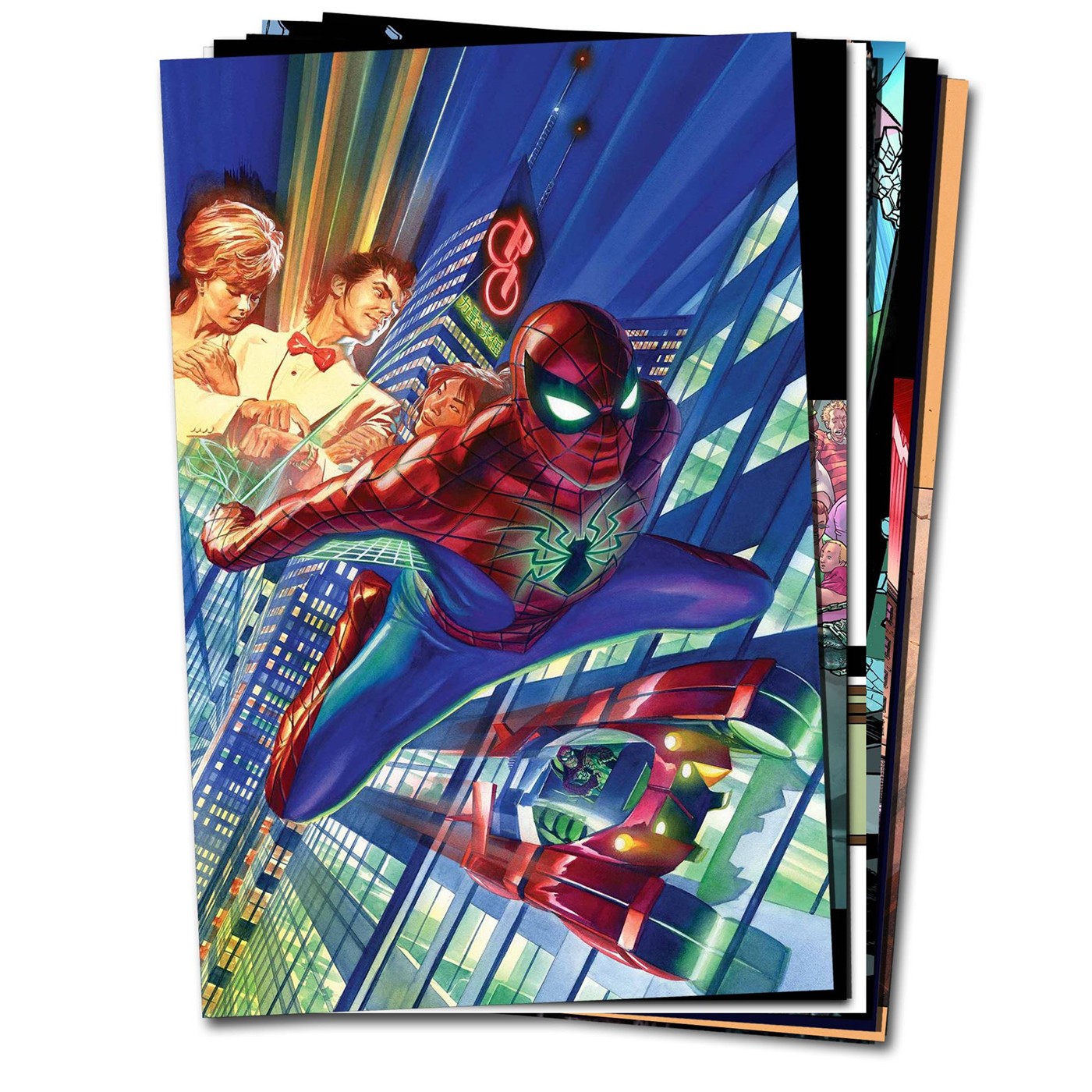 Spiderman Comic Book Binge Pack for October, White