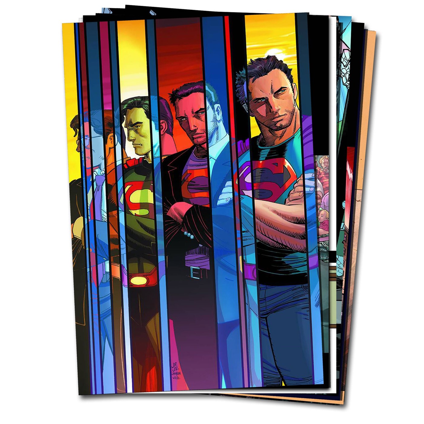 Superman Comic Book Binge Pack for August, White