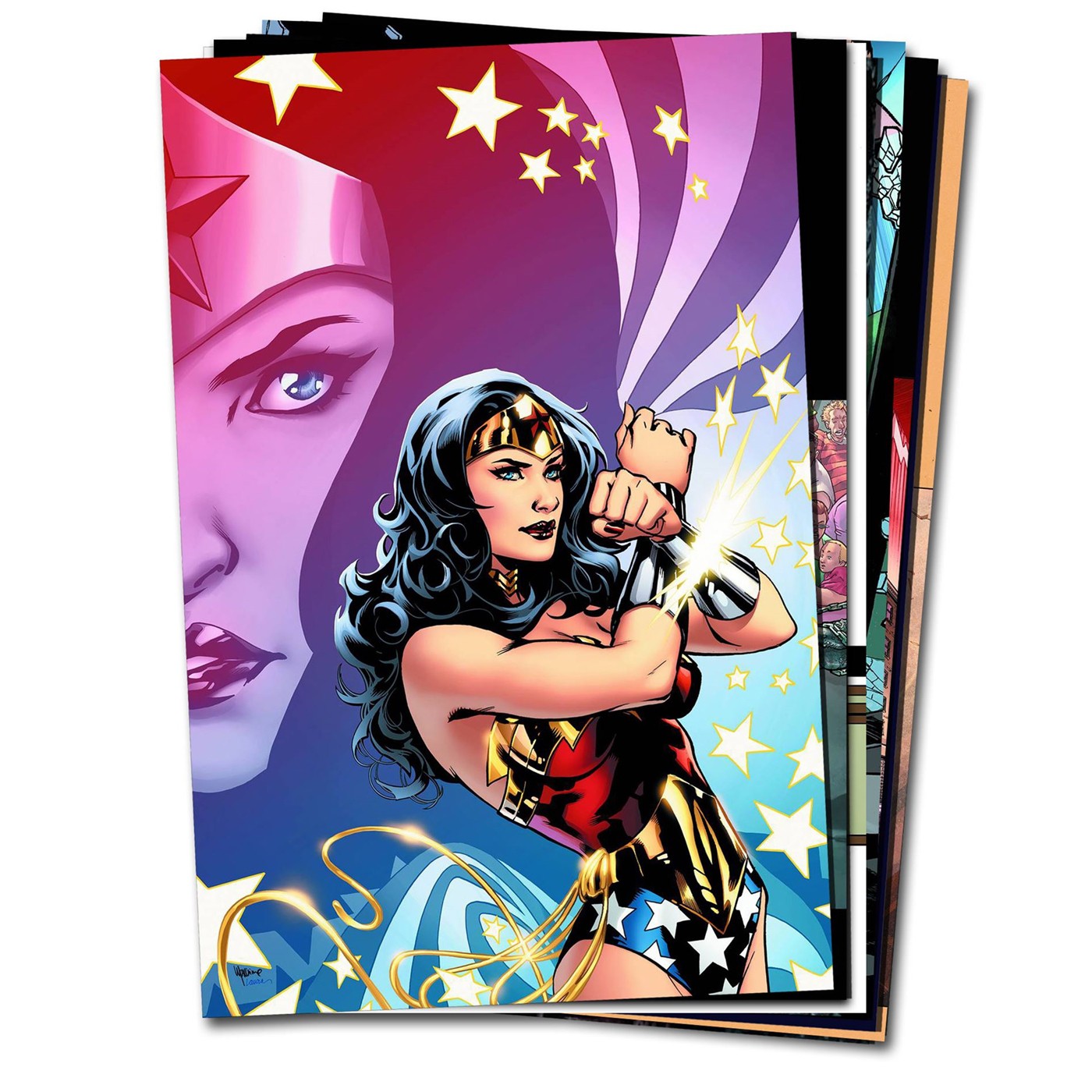 Wonder Woman Comic Book Binge Pack for July, White