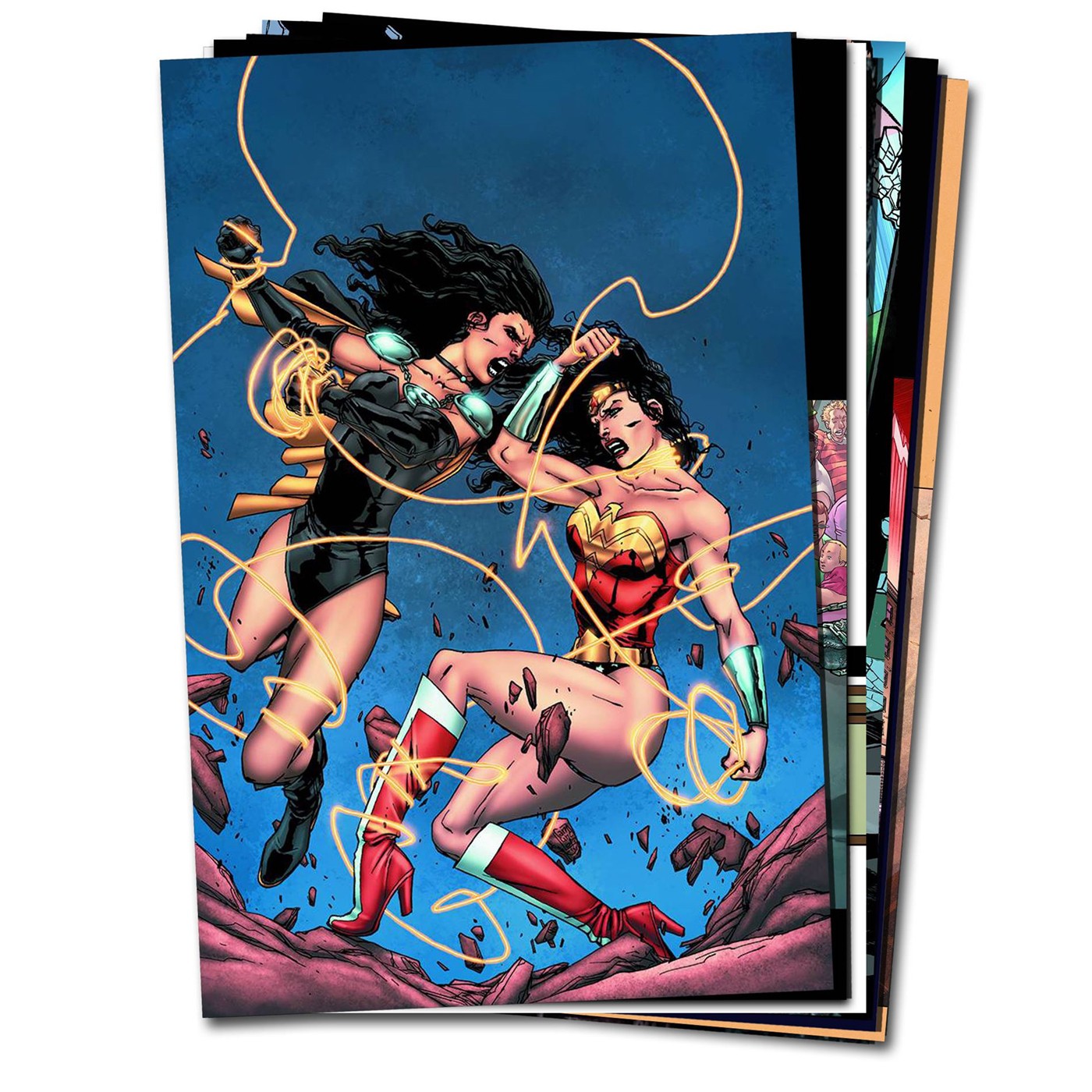 Wonder Woman Comic Book Binge Pack for August, White