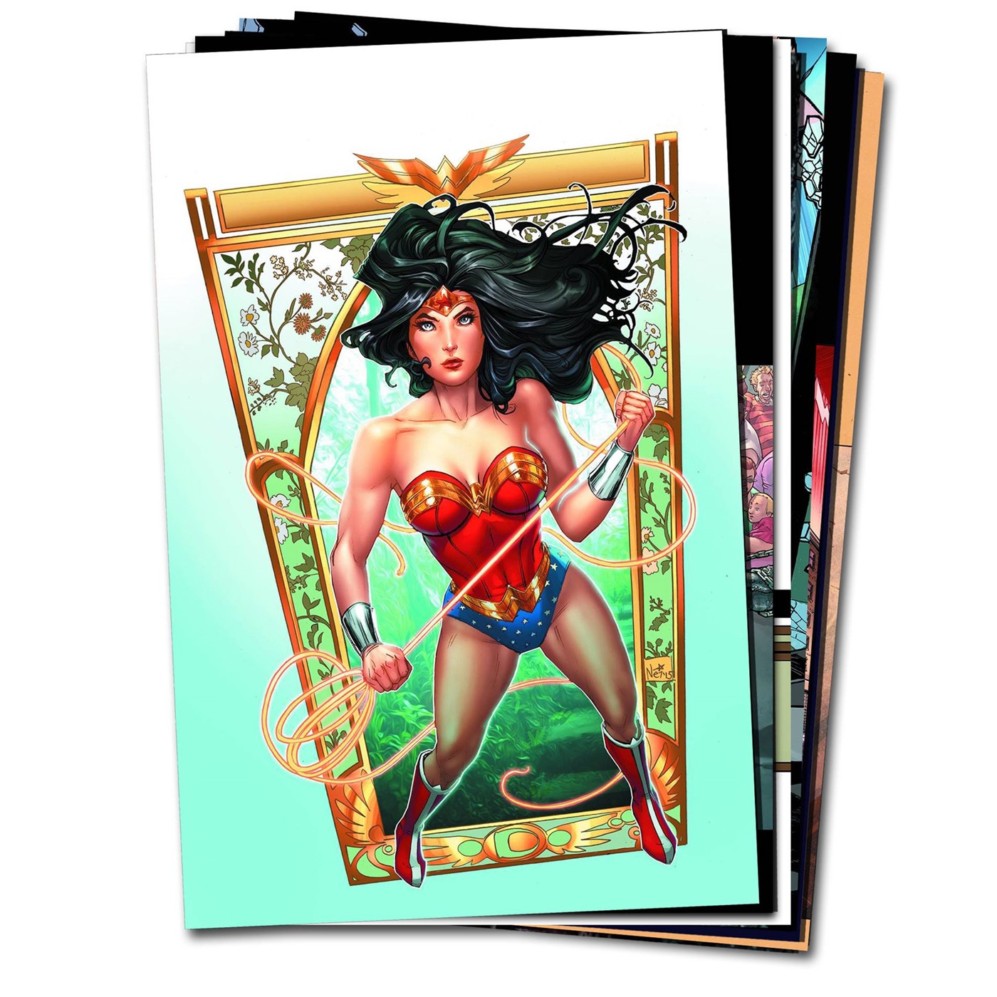 Wonder Woman Comic Book Binge Pack for September, White