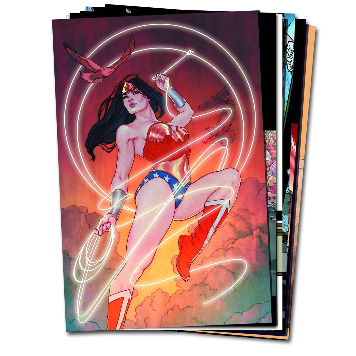 Wonder Woman Comic Book Binge Pack for October, White