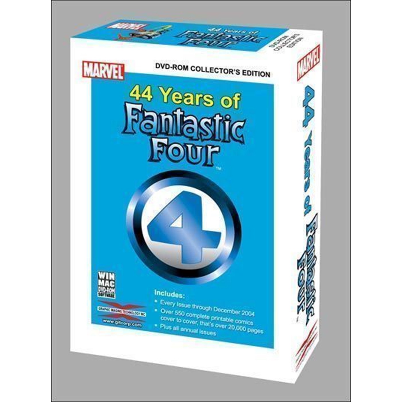 Fantastic Four 44 Years DVD-Rom