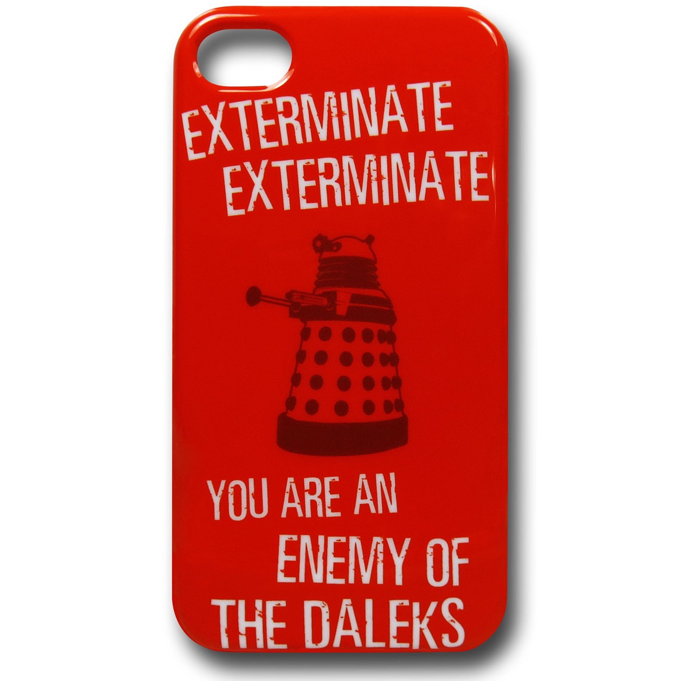 Doctor Who Daleks Exterminate iPhone 4 Case