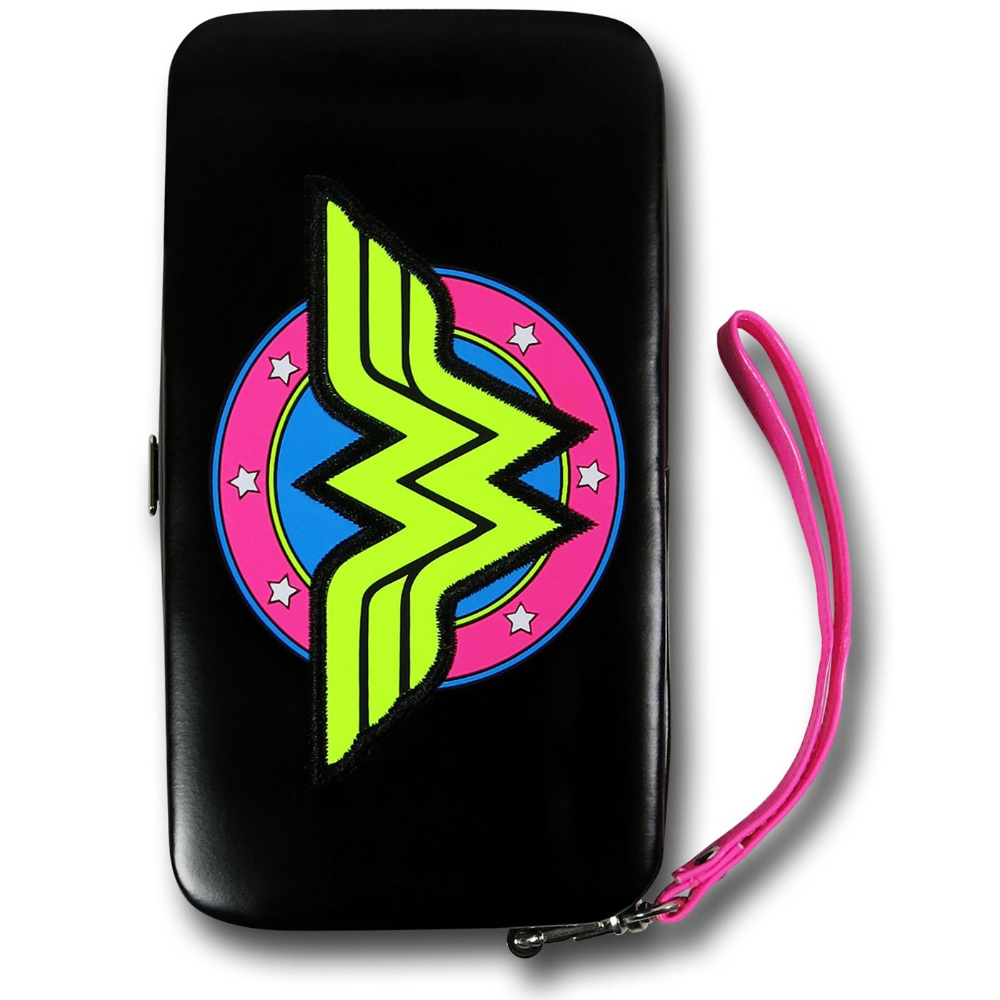 Wonder Woman Universal Cell Phone Hinge Wallet, Black