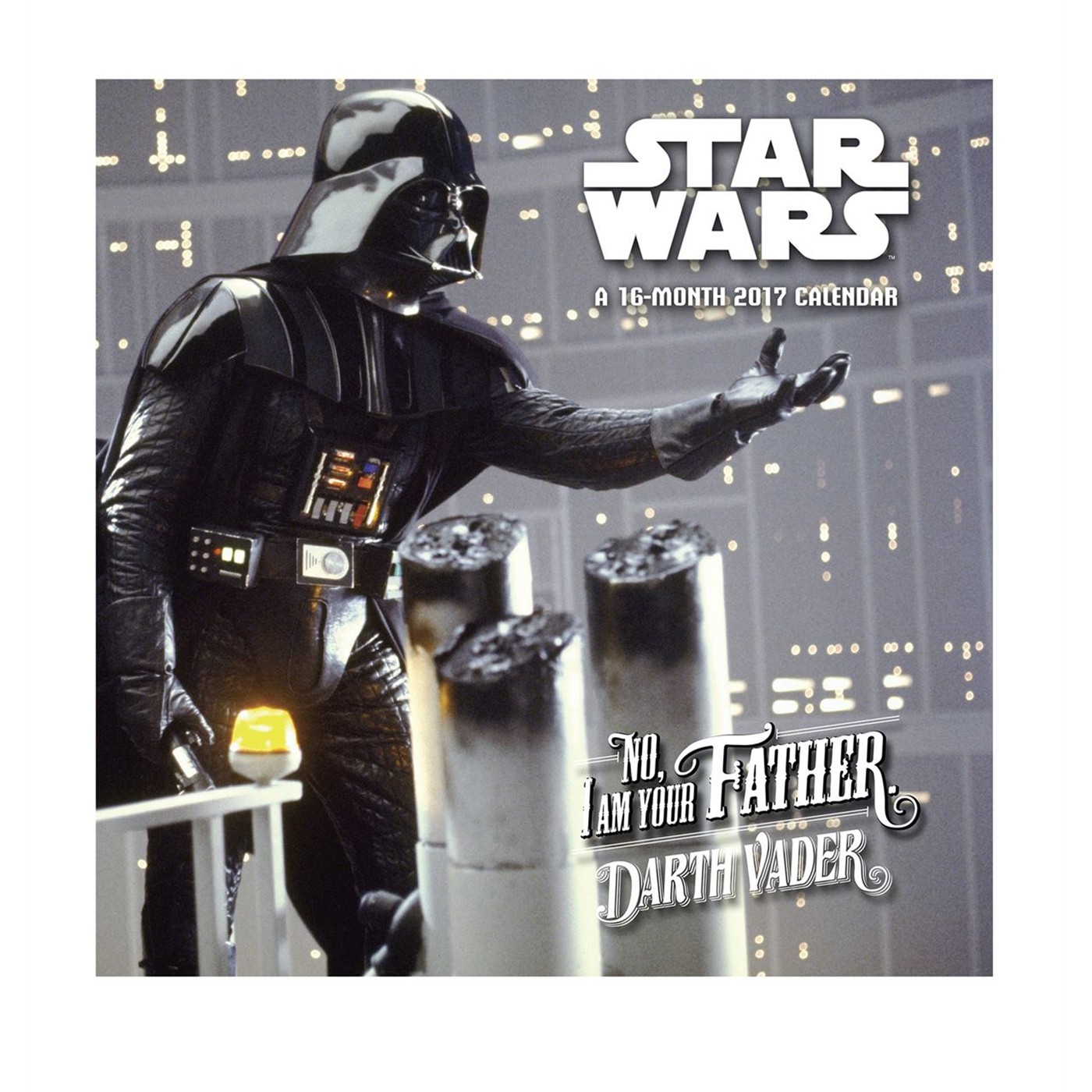 Star Wars Saga 2017 Wall Calendar, Black