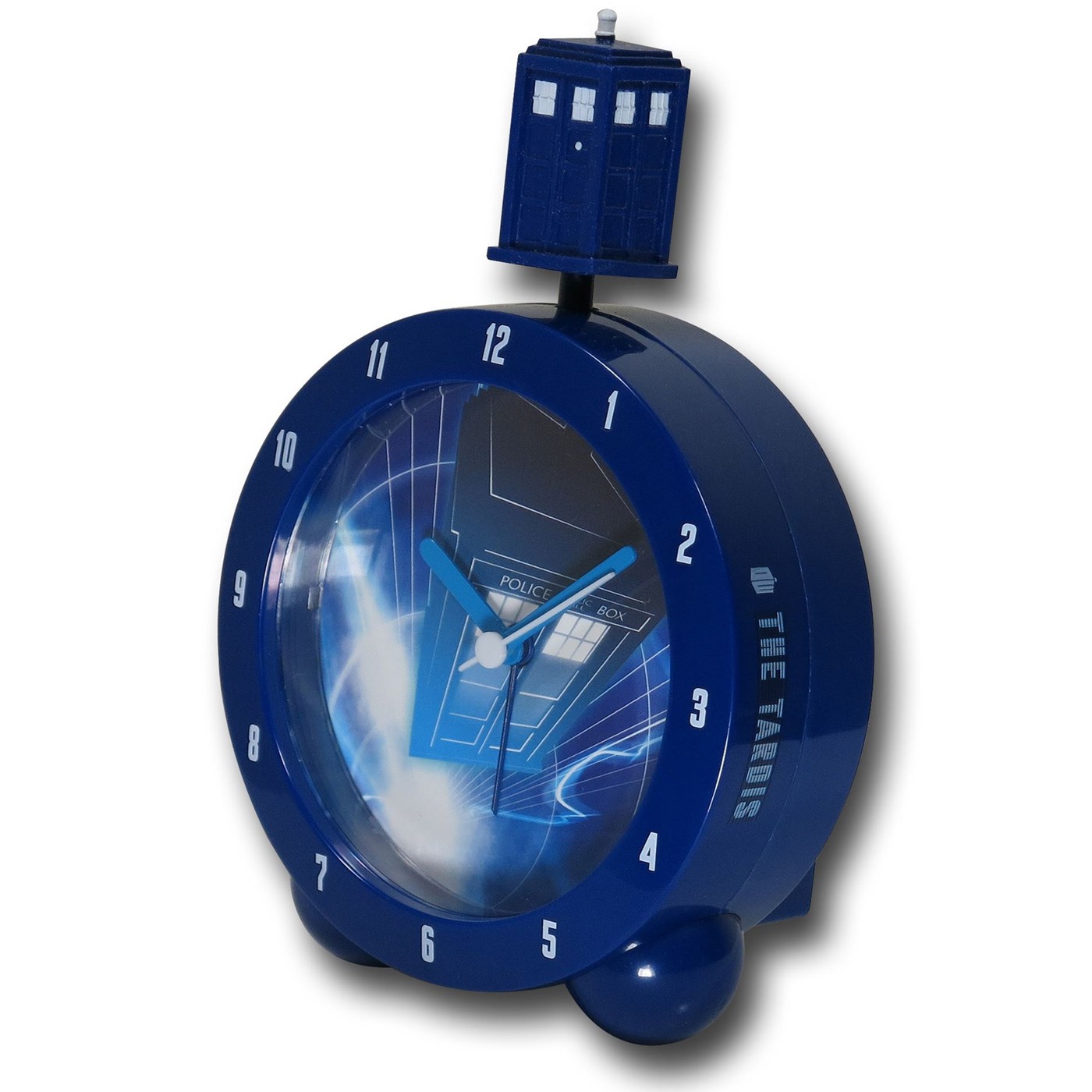Doctor Who Tardis Topper Alarm Clock, Blue