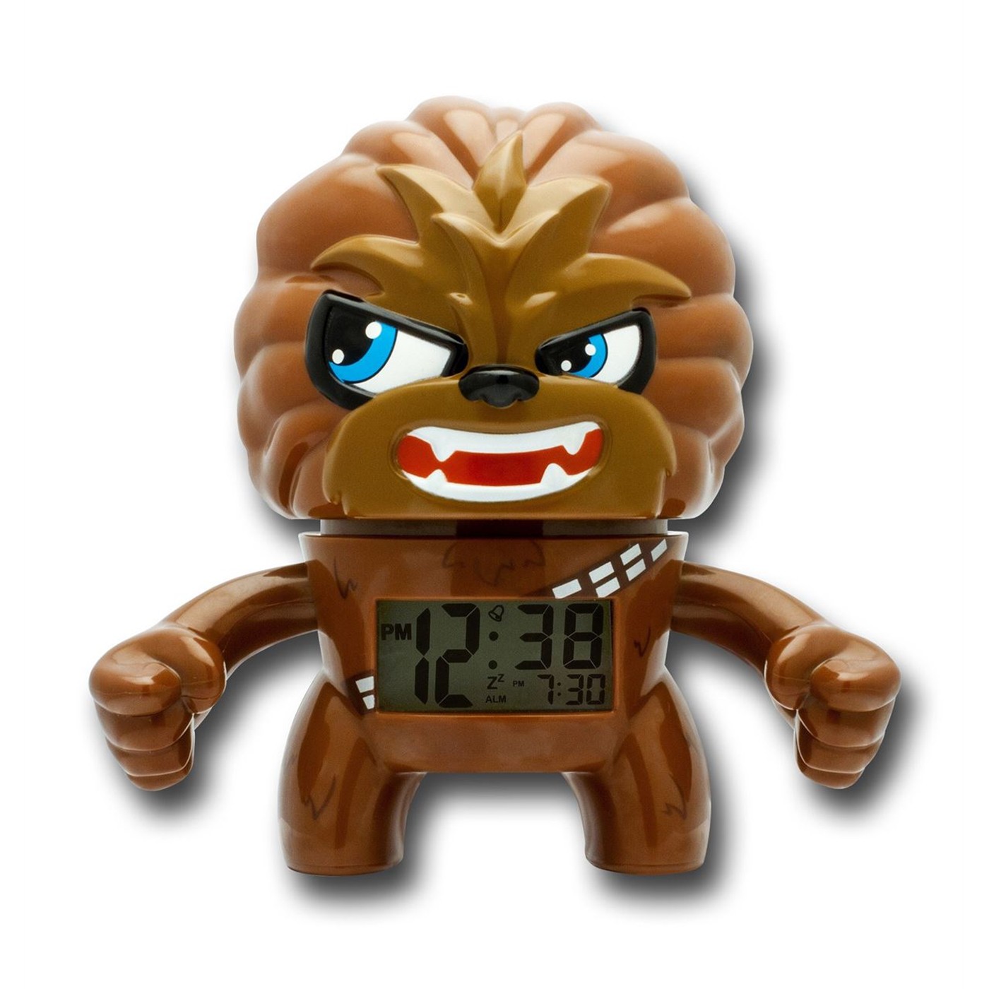 Star Wars Chewbacca Bulb Botz Clock, Brown