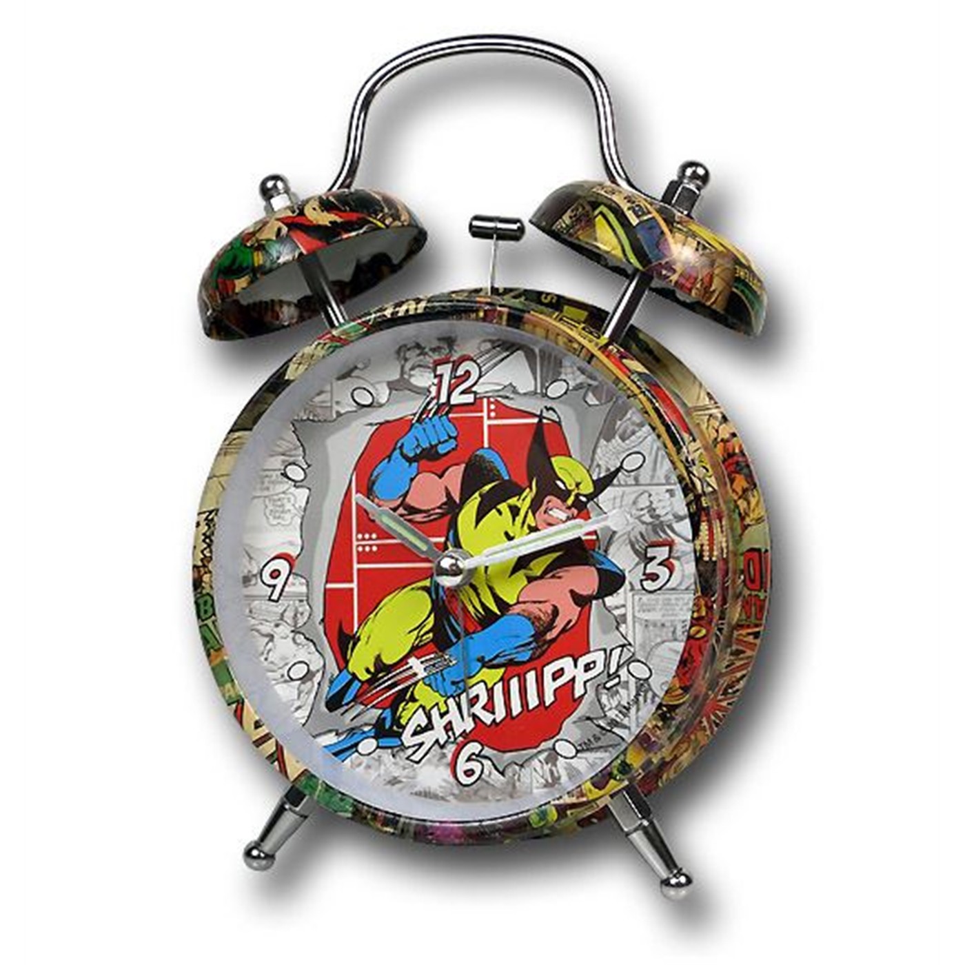 Wolverine Mosaic Alarm Clock