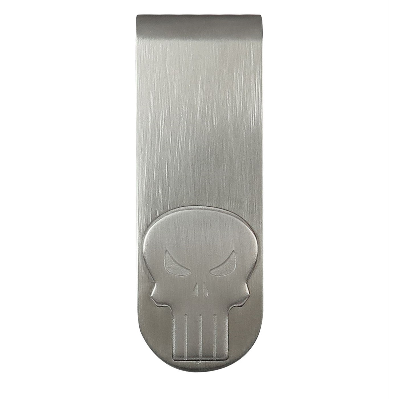 Punisher Skull Stainless Steel Plated Money Clip