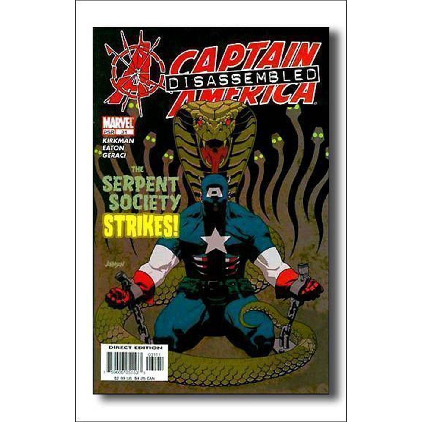 Captain America #31 Disassembled Super Patriot Part II