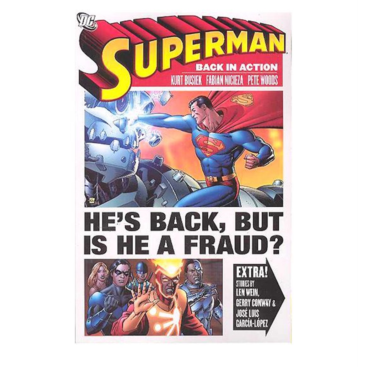 Superman Back in Action Trade Paperback