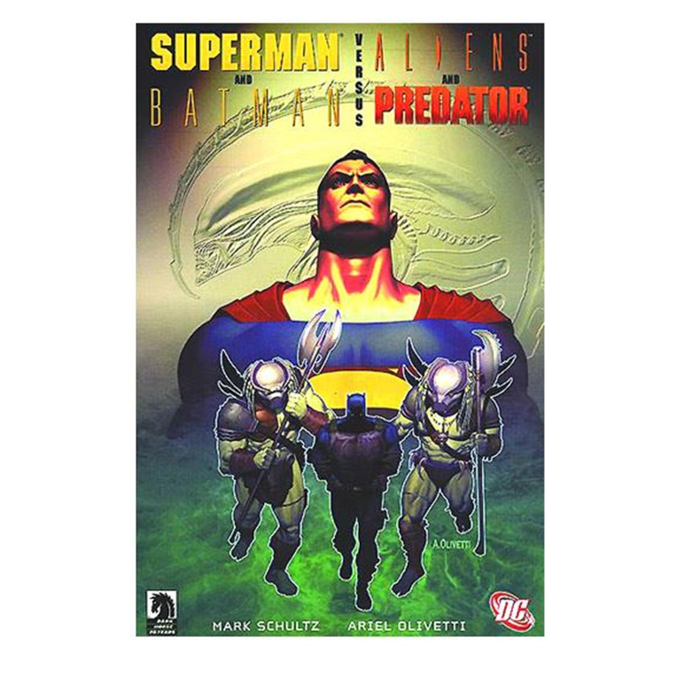 Superman & Batman Vs Aliens & Predator TP