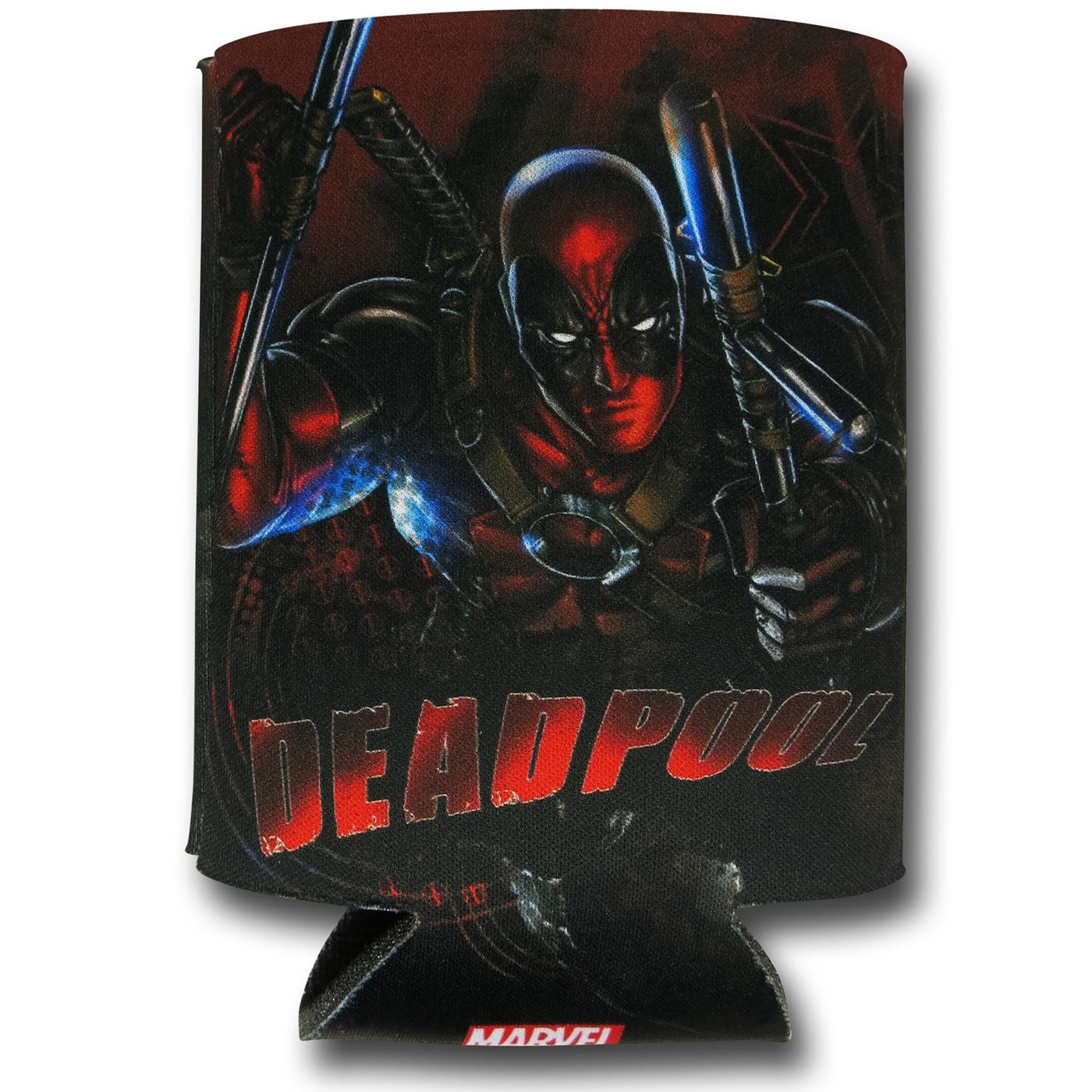 Deadpool Can and Bottle Cooler, Red