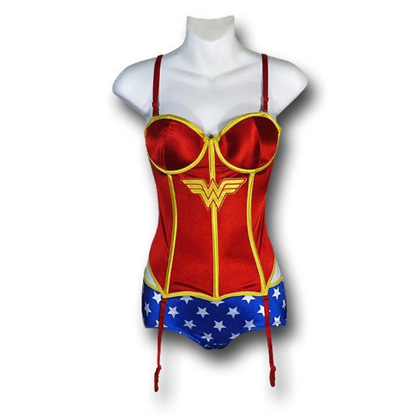 Wonder Woman Womens Corset And Panty Set 8711